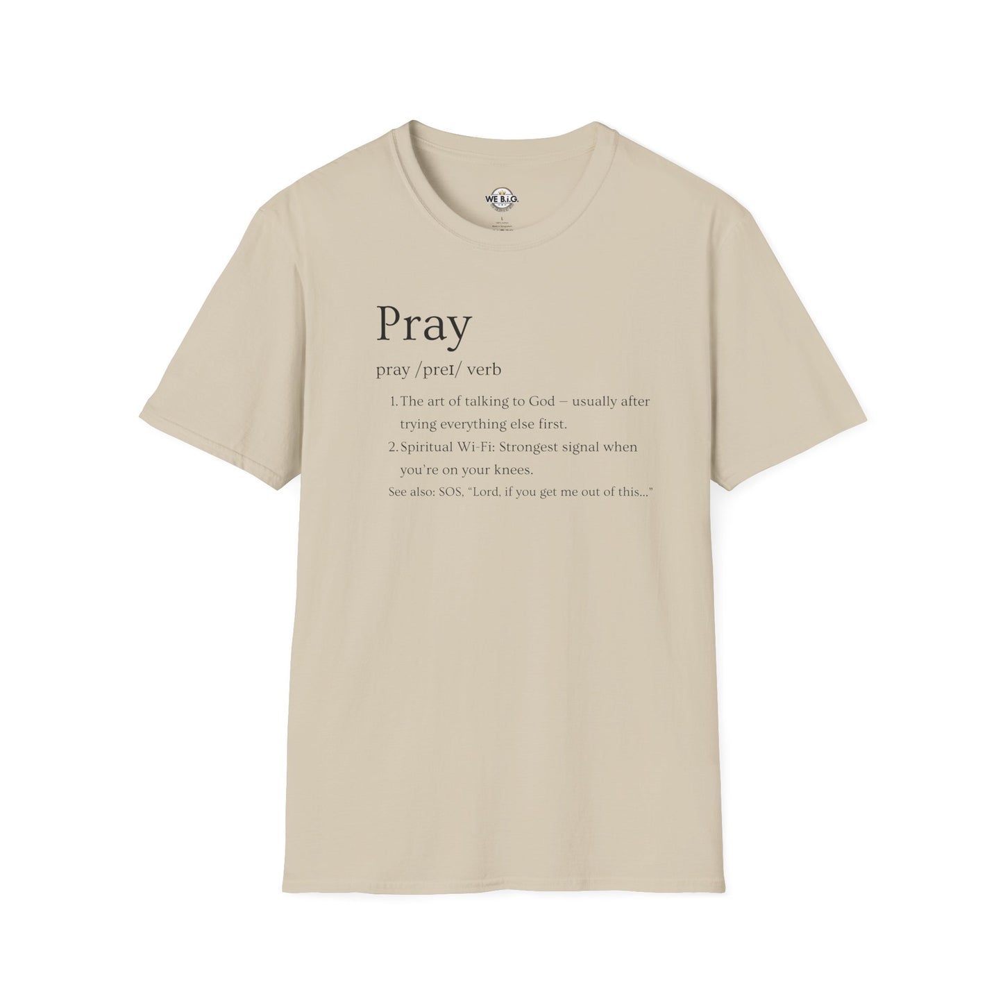 Fast (Funny Definintion)—Faith-Inspired Unisex T-Shirt, Motivational Tee, Christian Apparel, Everyday Wear, Gift for Believers