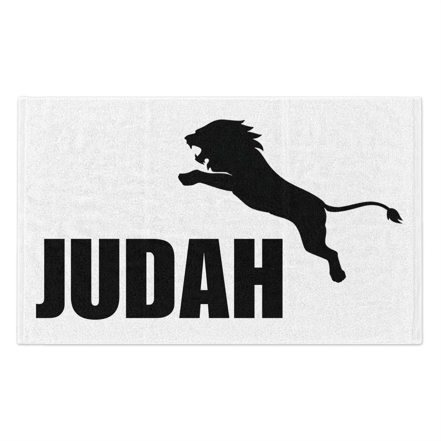 Judah Rally Towel - Motivational Sports Towel, Perfect for Game Days, Tailgating, Gifts for Fans, Gym Workout, Unique Home Decor