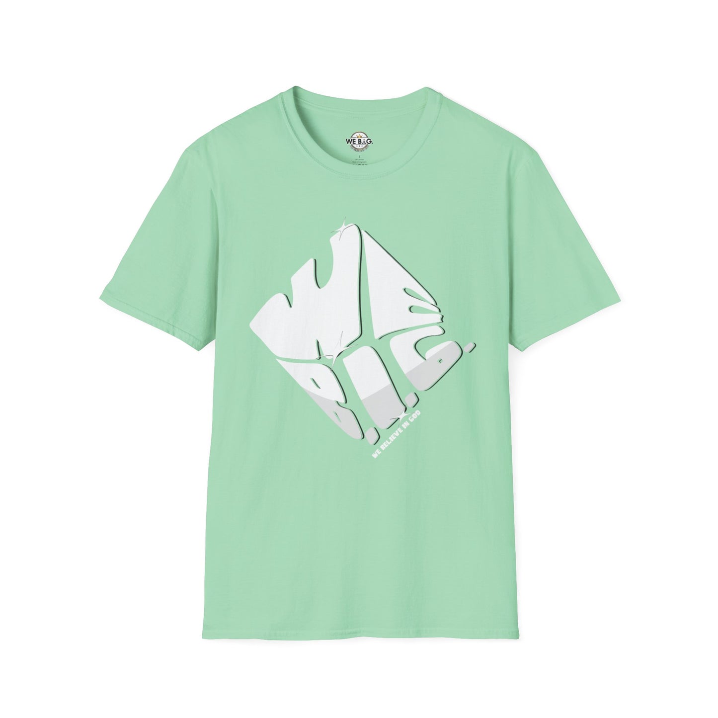 Bold "We B.i.G." Statement Unisex T-Shirt, Graphic Tee, Casual Wear, Streetwear, Gift for Him/Her, Everyday Style, Fashion Statement