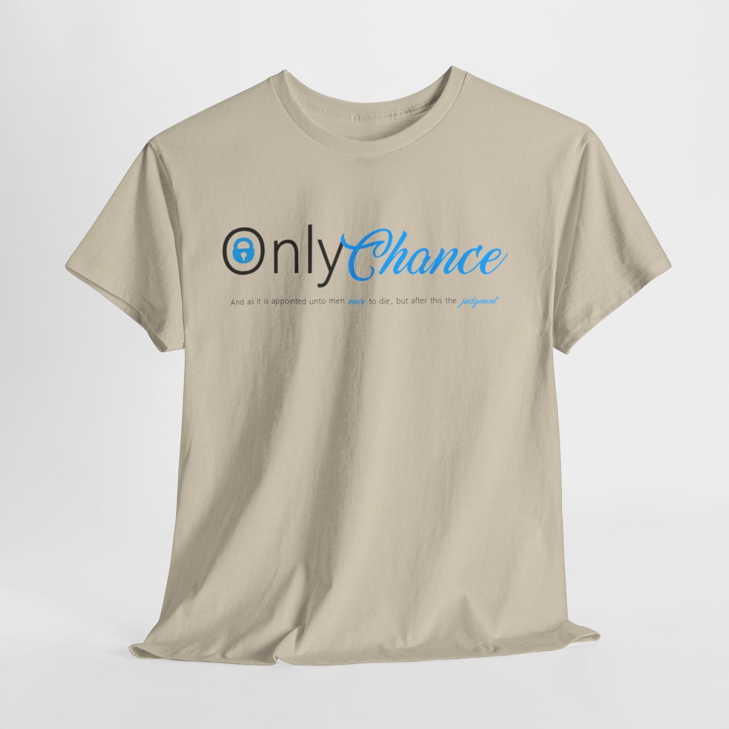 Only Chance (Hebrew 9:27) Shirt