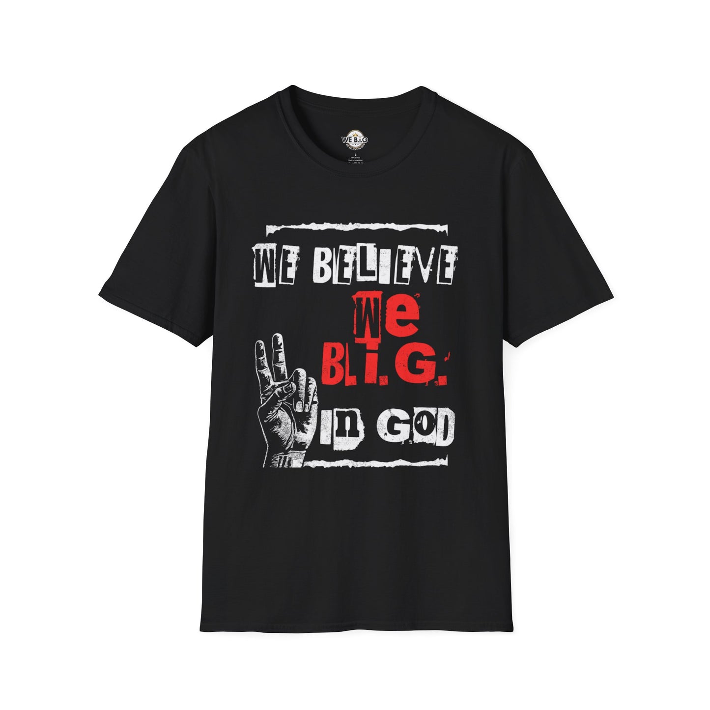 Faith-Inspired Graphic Tee, Unisex T-Shirt for Music Lovers, Gift for Friends, Inspirational Apparel, Peace Sign Shirt