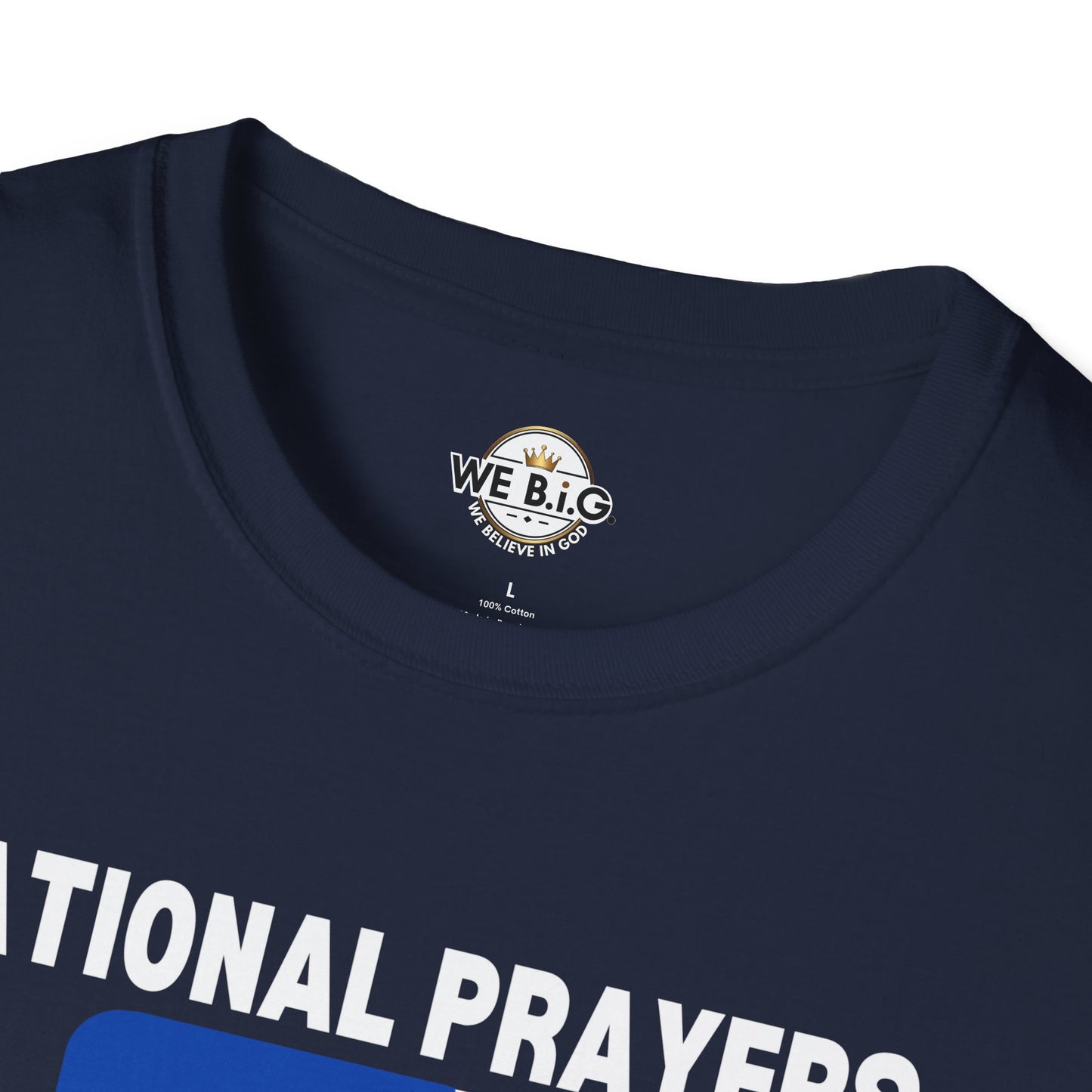 National Prayers Association Graphic T-Shirt—Unisex Softstyle Tee - , Faith-Based Apparel, Religious Gift, Casual Wear, Spiritual Style