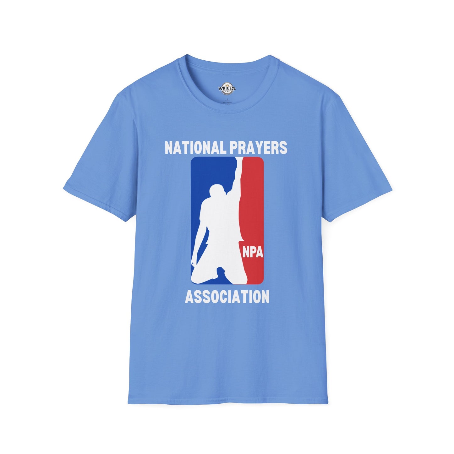 National Prayers Association Graphic T-Shirt—Unisex Softstyle Tee - , Faith-Based Apparel, Religious Gift, Casual Wear, Spiritual Style