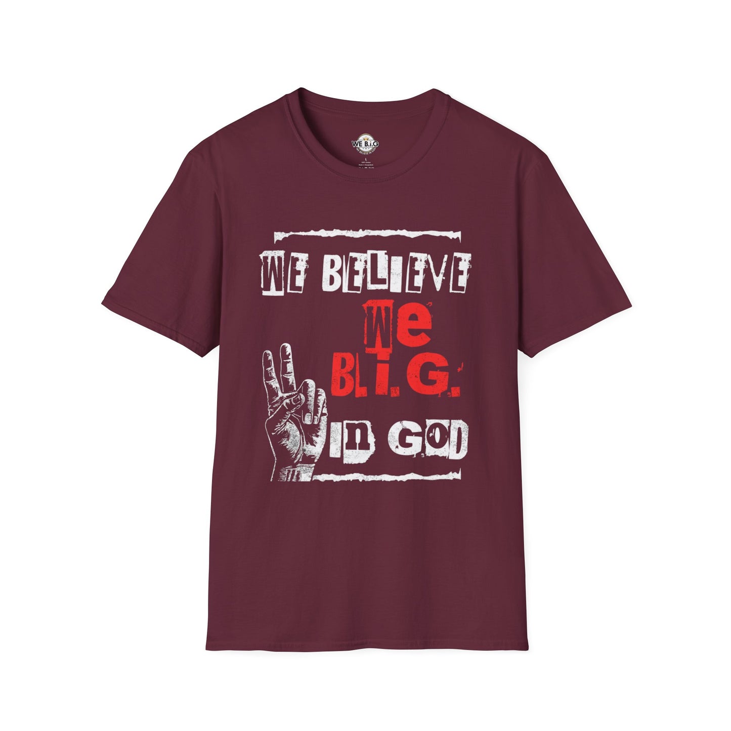 Faith-Inspired Graphic Tee, Unisex T-Shirt for Music Lovers, Gift for Friends, Inspirational Apparel, Peace Sign Shirt
