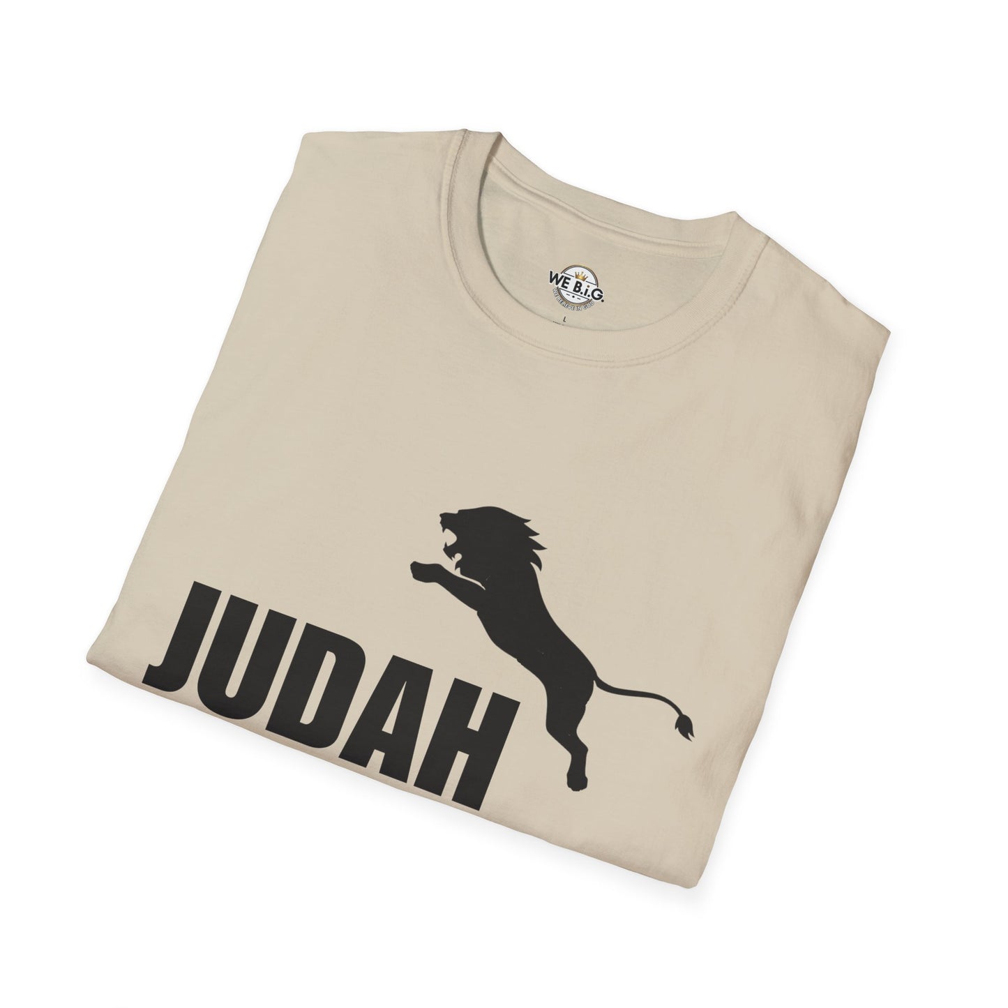 Judah Lion Logo—Unisex T-Shirt, Softstyle Tee, Graphic Tee, Christian Apparel, Inspirational Shirt, Casual Wear