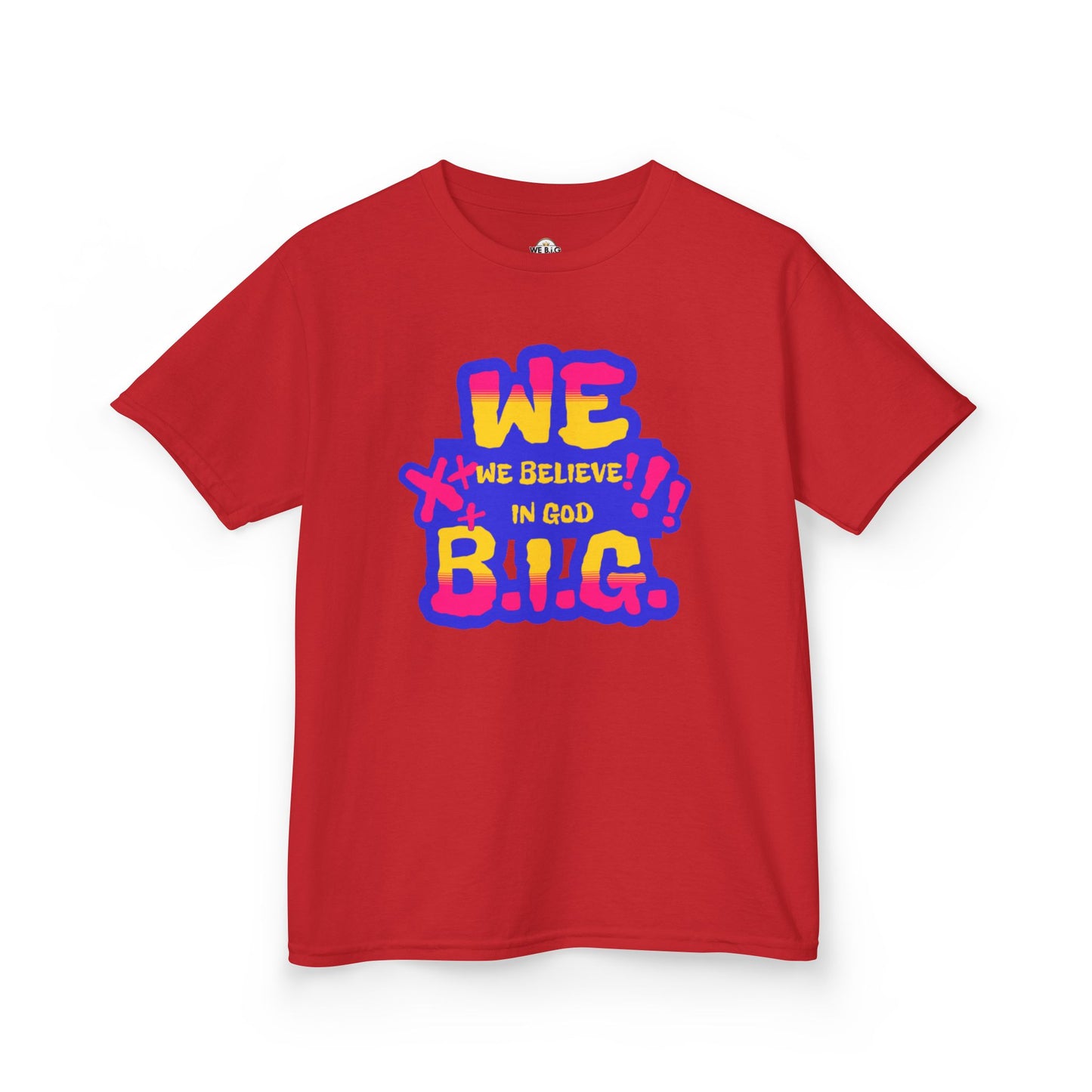 We B.i.G. — Colorful Kids Spiritual Tee - Motivational, Children’s Gift, Sunday School, Praise, Inspirational, Kid's Wear