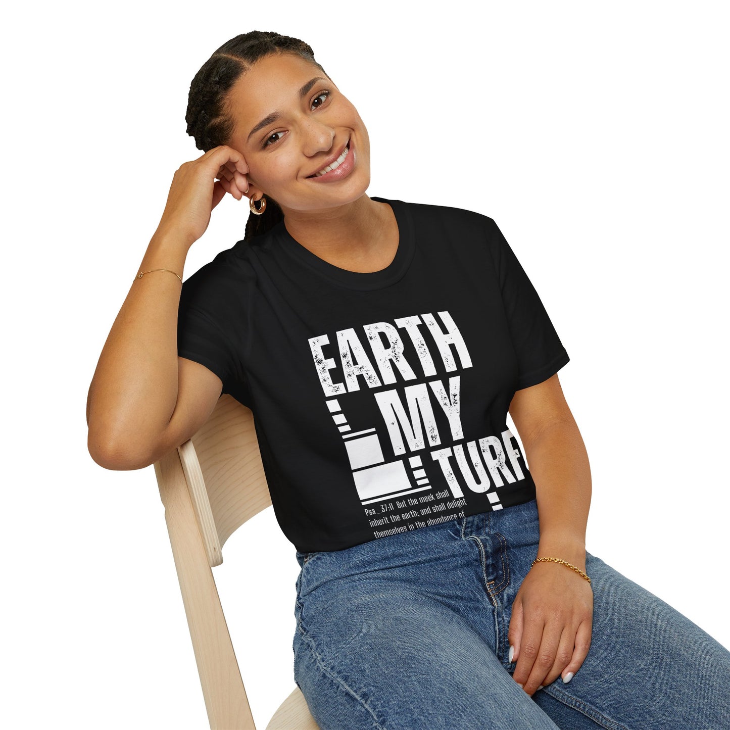 Earth My Turf Unisex T-Shirt | Eco-Friendly Apparel | Perfect for Nature Lovers, Earth Day, Casual Wear, Gift Idea, Sustainable Fashion