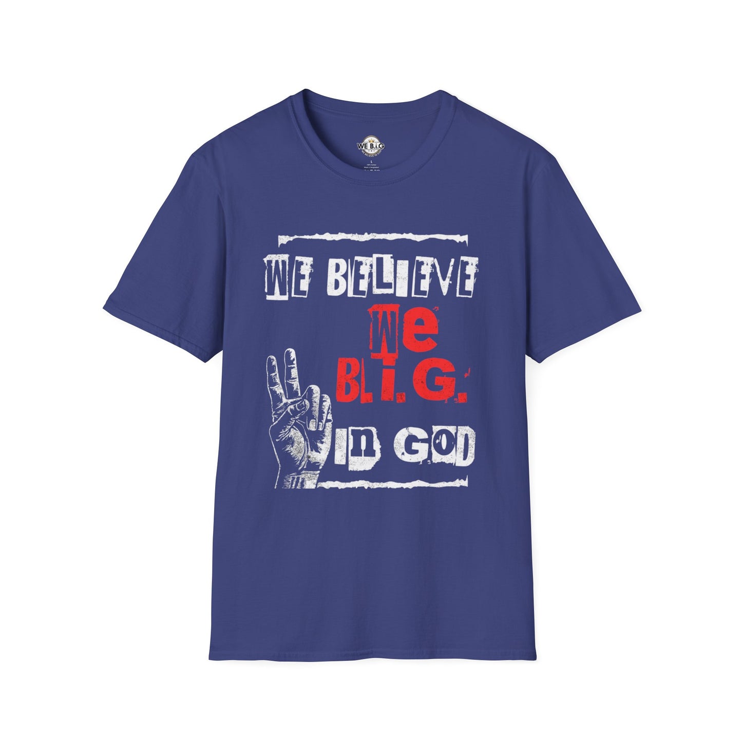 Faith-Inspired Graphic Tee, Unisex T-Shirt for Music Lovers, Gift for Friends, Inspirational Apparel, Peace Sign Shirt