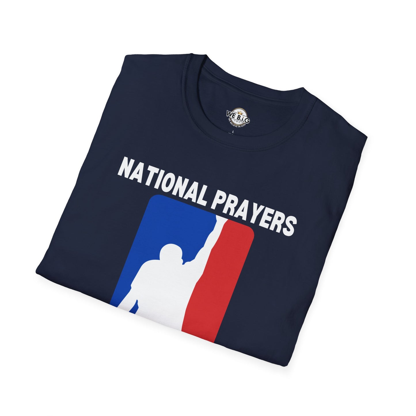National Prayers Association Graphic T-Shirt—Unisex Softstyle Tee - , Faith-Based Apparel, Religious Gift, Casual Wear, Spiritual Style