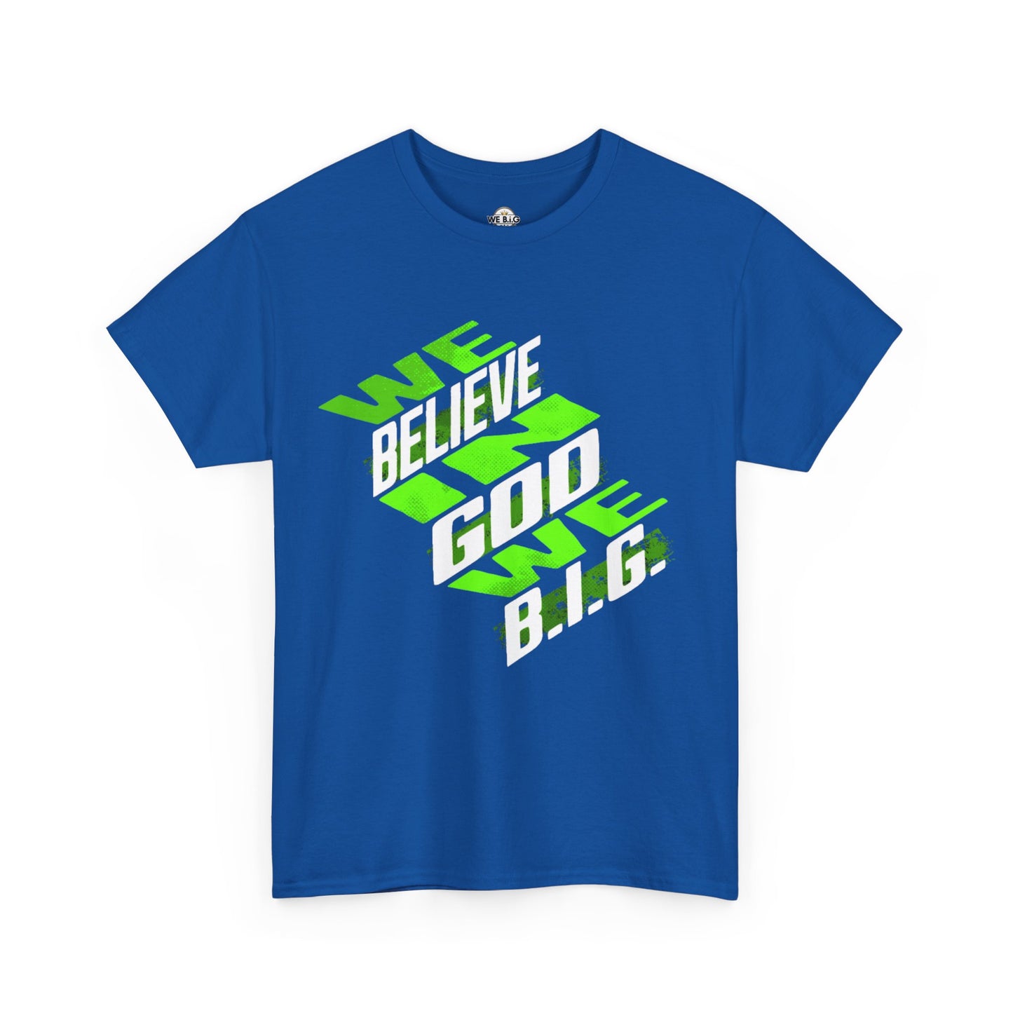Faith-Inspired Heavy Cotton Tee, Unisex Motivational T-Shirt, Casual Faith Clothing, Inspirational Gift, Everyday Wear