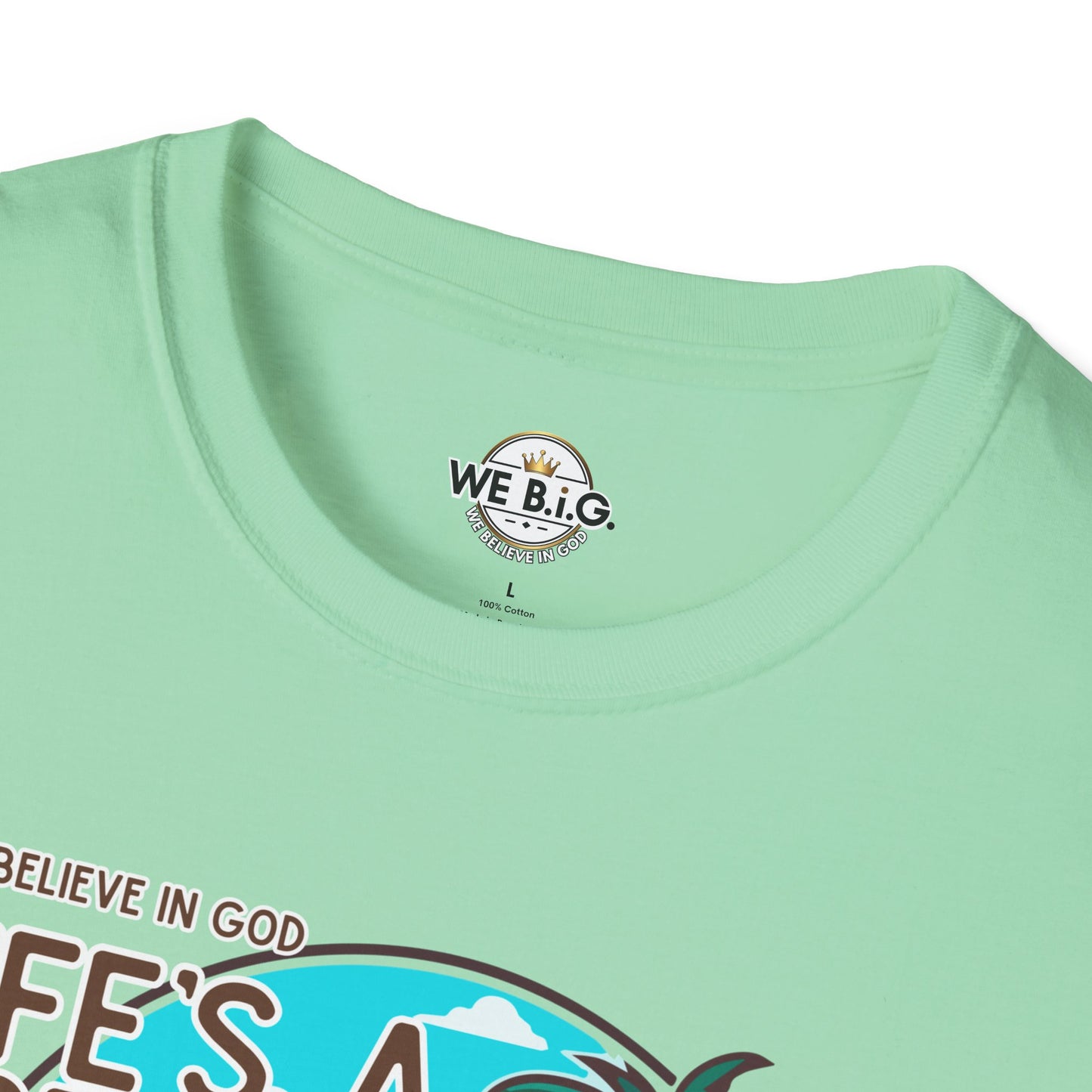 "Life's a Beach, Then You Dive—Beach Life Unisex T-Shirt - Summer Vibes Tee, Vacation Shirt, Gift for Beach Lovers, Coastal Apparel, Island Life Clothing