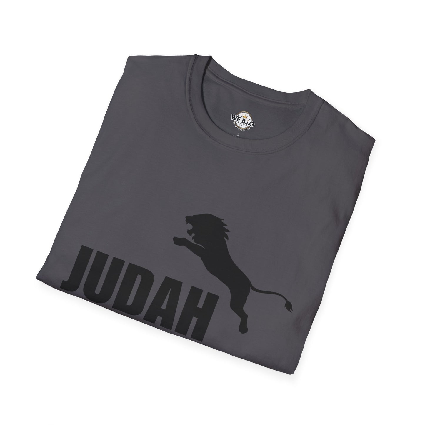 Judah Lion Logo—Unisex T-Shirt, Softstyle Tee, Graphic Tee, Christian Apparel, Inspirational Shirt, Casual Wear