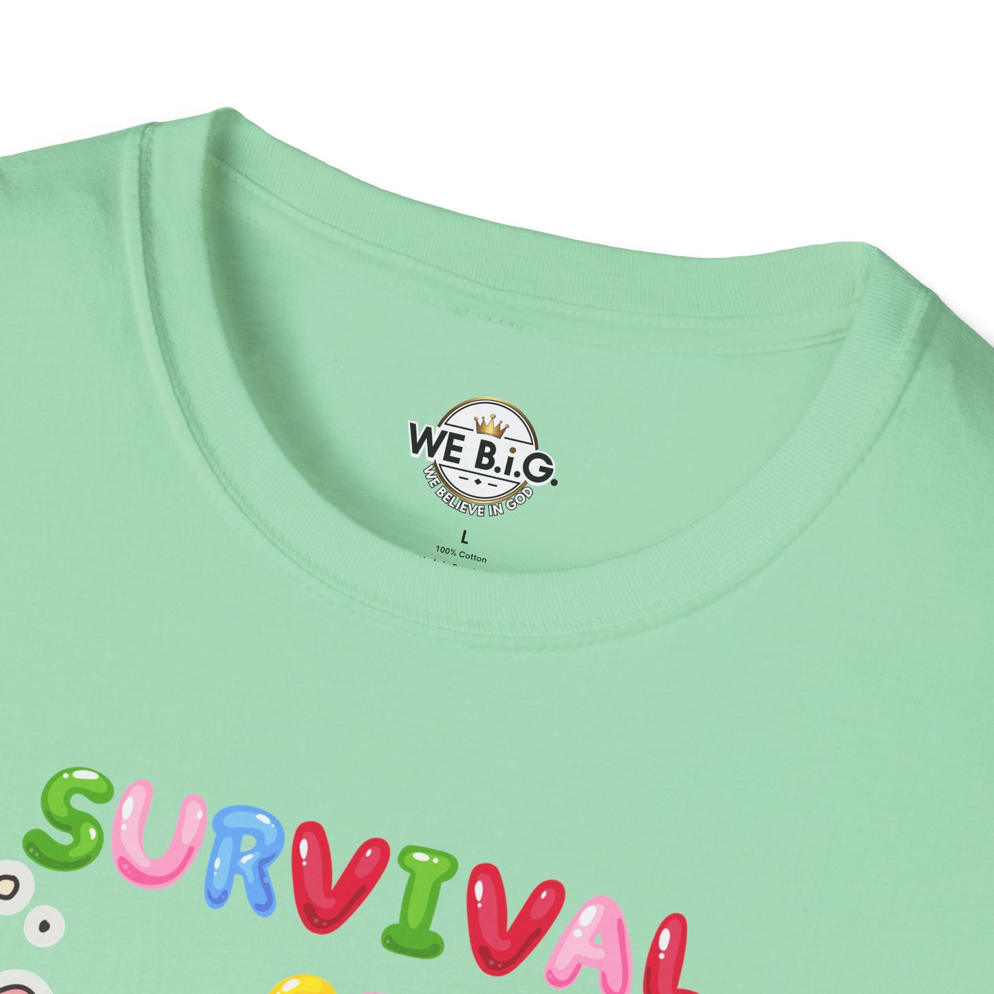 Survival of the Cutest T-Shirt, Cute Animal T-Shirt, Gift for Kids, Rainbow Shirt, Fun Graphic Tee, Spring Fashion