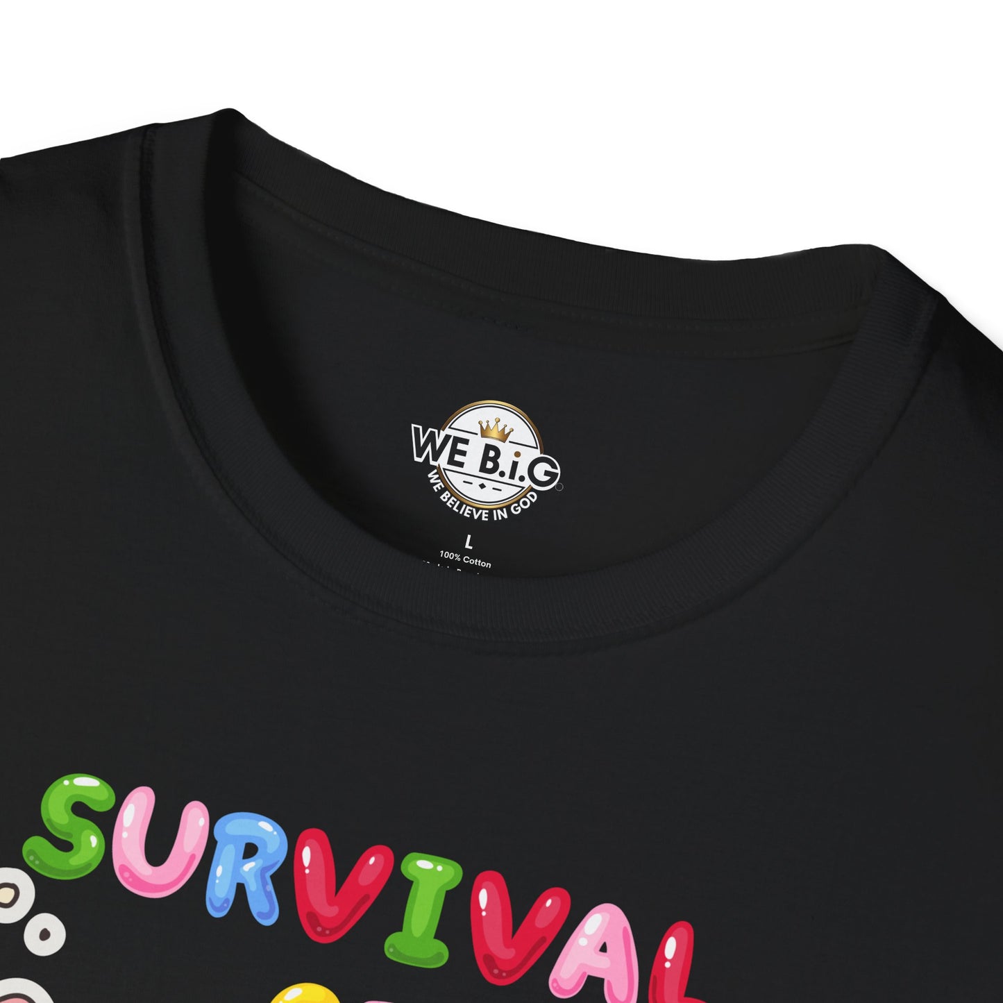Survival of the Cutest T-Shirt, Cute Animal T-Shirt, Gift for Kids, Rainbow Shirt, Fun Graphic Tee, Spring Fashion