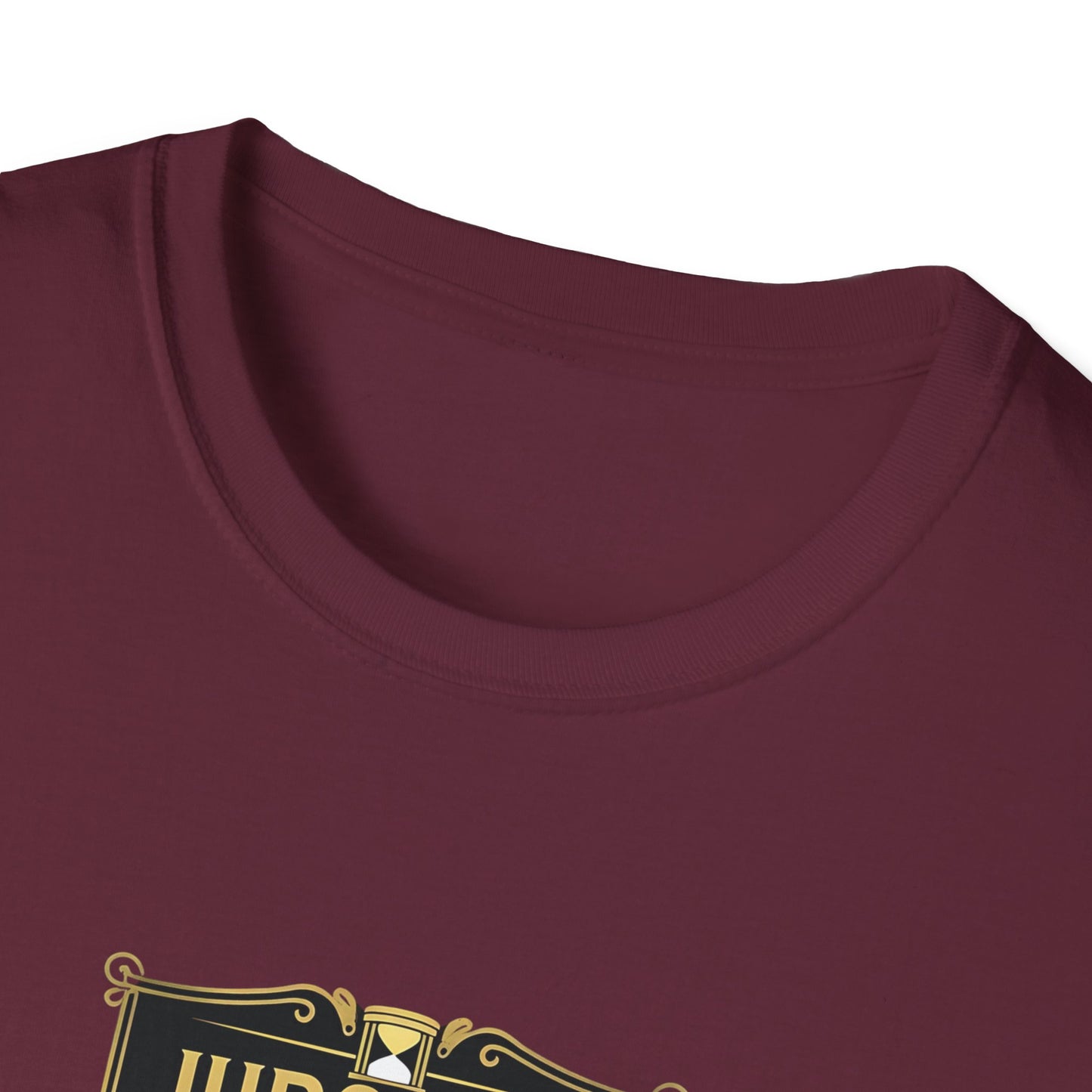Graphic T-Shirt: Judge Me When You're Perfect, I'll Wait Black Badge