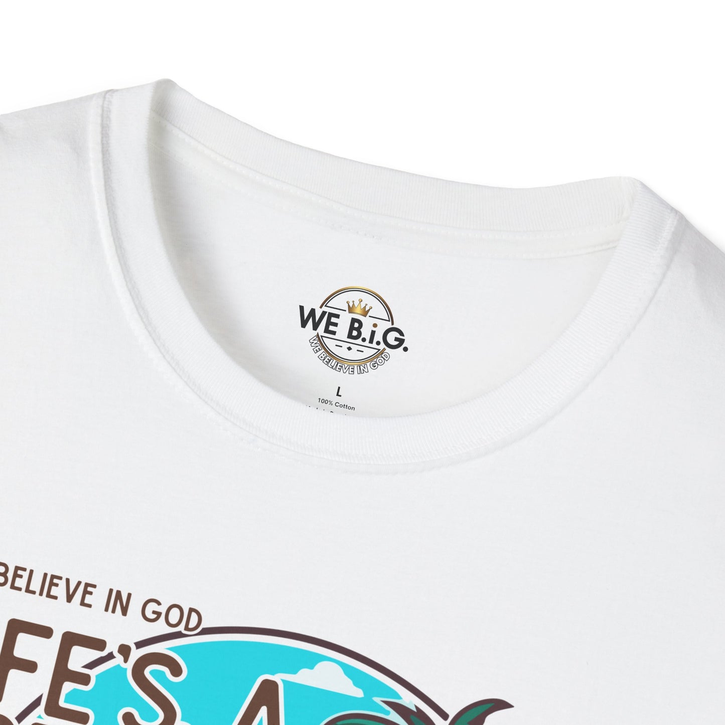 "Life's a Beach, Then You Dive—Beach Life Unisex T-Shirt - Summer Vibes Tee, Vacation Shirt, Gift for Beach Lovers, Coastal Apparel, Island Life Clothing