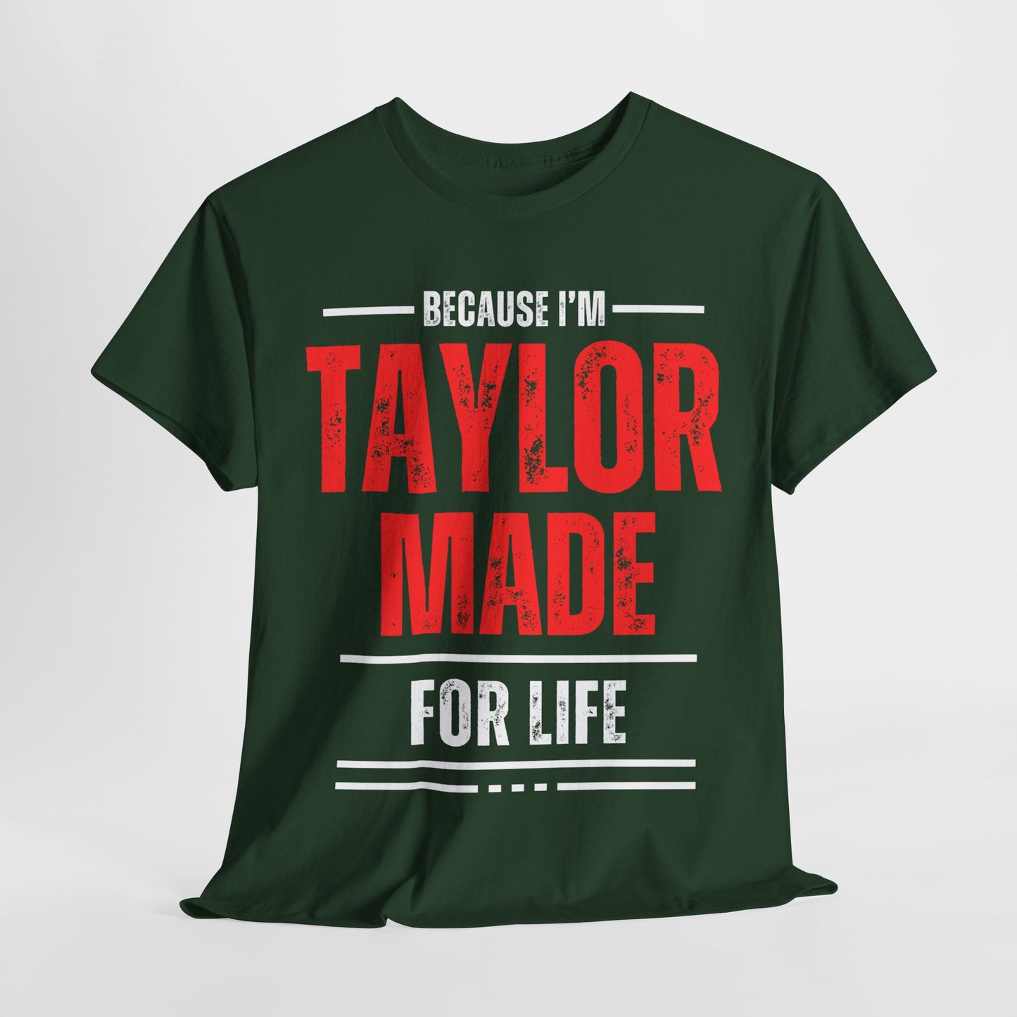 Taylor Made Rustic Red—Custom Tee