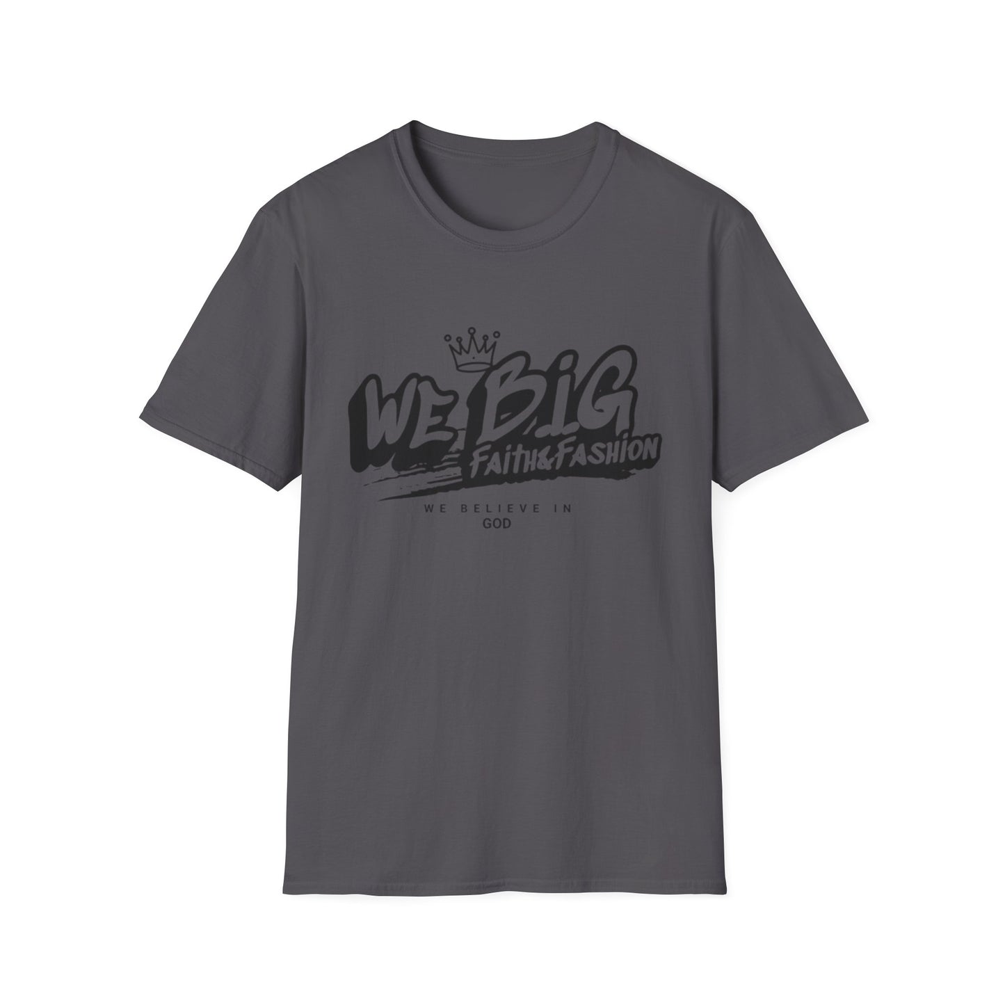 Faith-Inspired Unisex Softstyle T-Shirt | We Big Graphic Tee, Casual Faithwear, Christian Apparel, Gift for Believers, Everyday Comfort