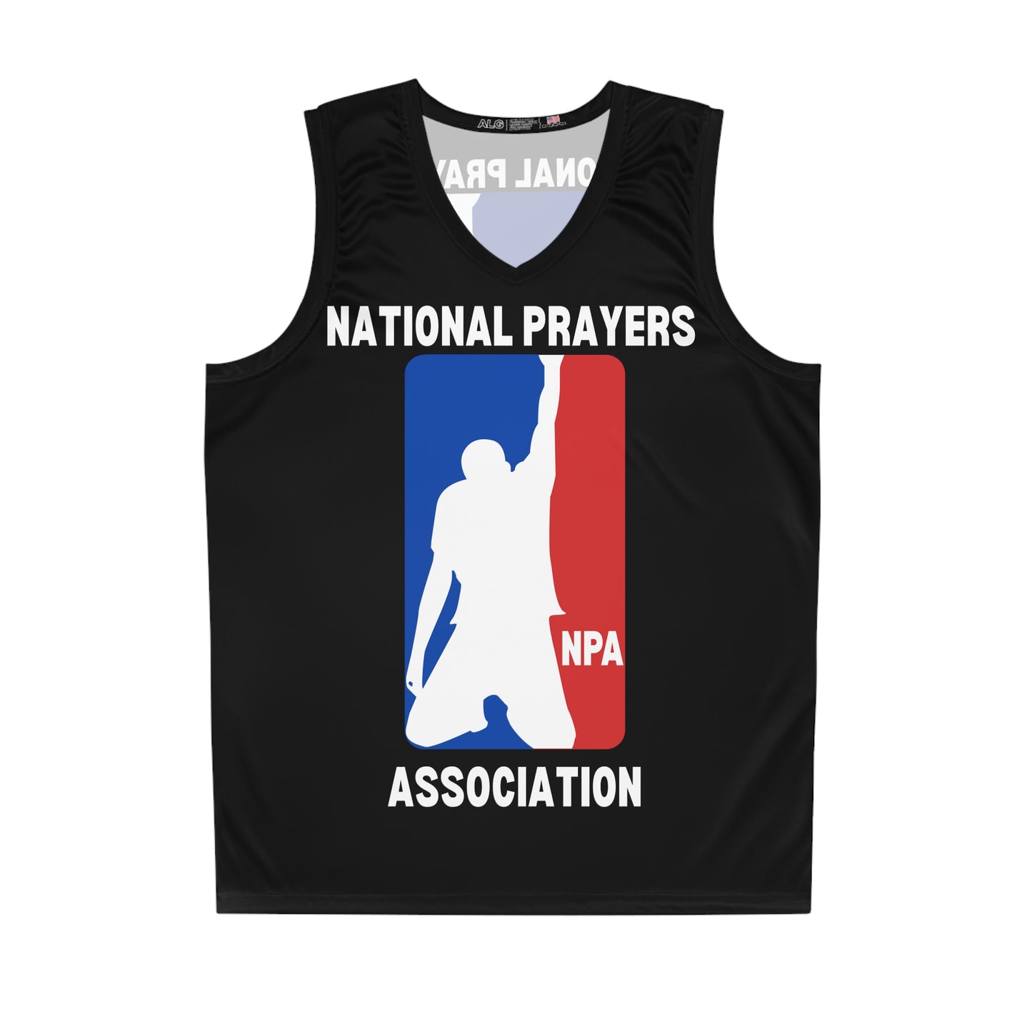 NPA Basketball Jersey, AOP Athletic Tank, Sports Appreciation Wear, Inspirational Jersey, Gift for Sports Lovers
