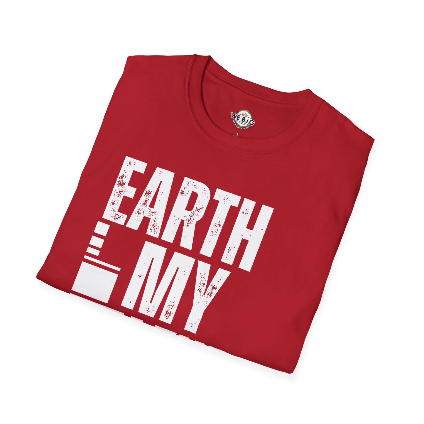 Earth My Turf Unisex T-Shirt | Eco-Friendly Apparel | Perfect for Nature Lovers, Earth Day, Casual Wear, Gift Idea, Sustainable Fashion