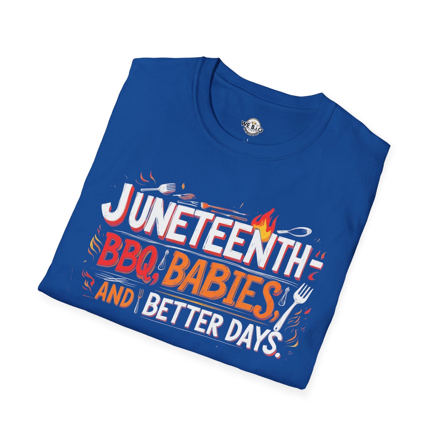 Juneteenth Celebration T-Shirt, Unisex BBQ Tee, Black Casual Wear, Affirmation Shirt, Comfortable Everyday Style