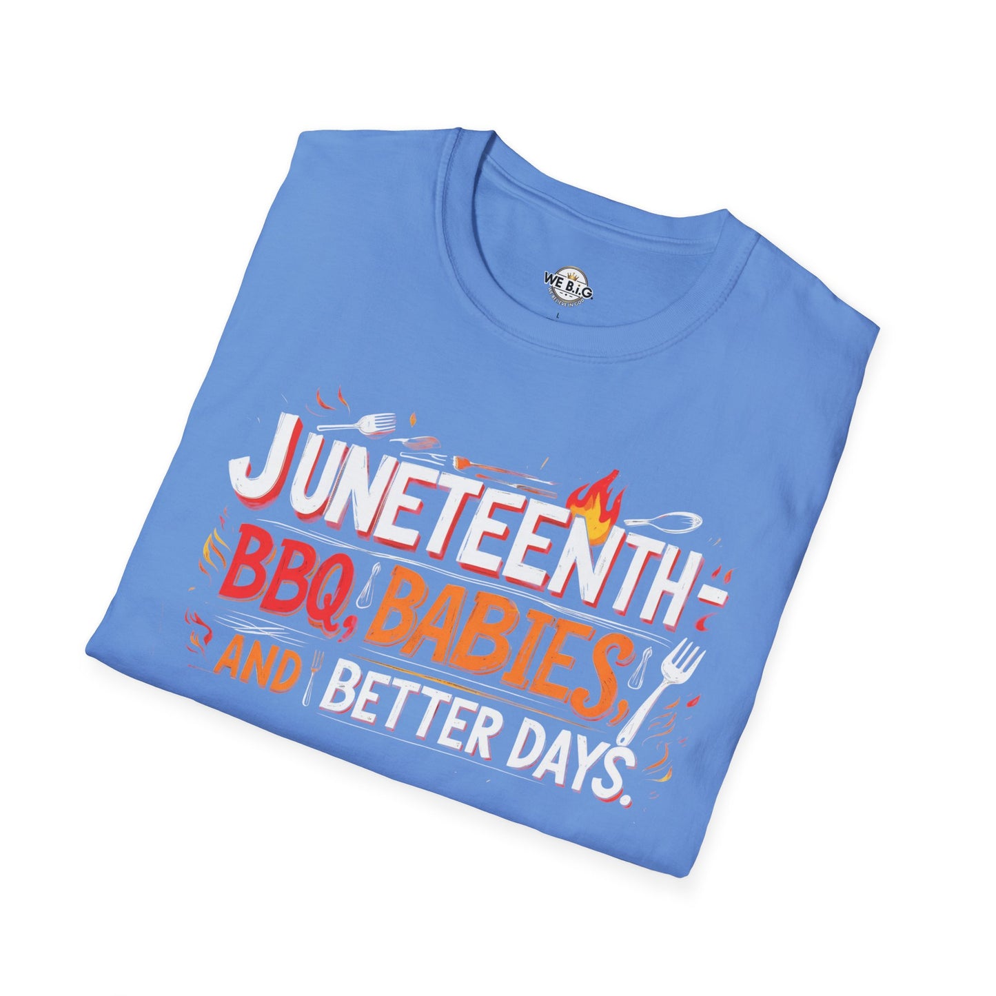 Juneteenth Celebration T-Shirt, Unisex BBQ Tee, Black Casual Wear, Affirmation Shirt, Comfortable Everyday Style