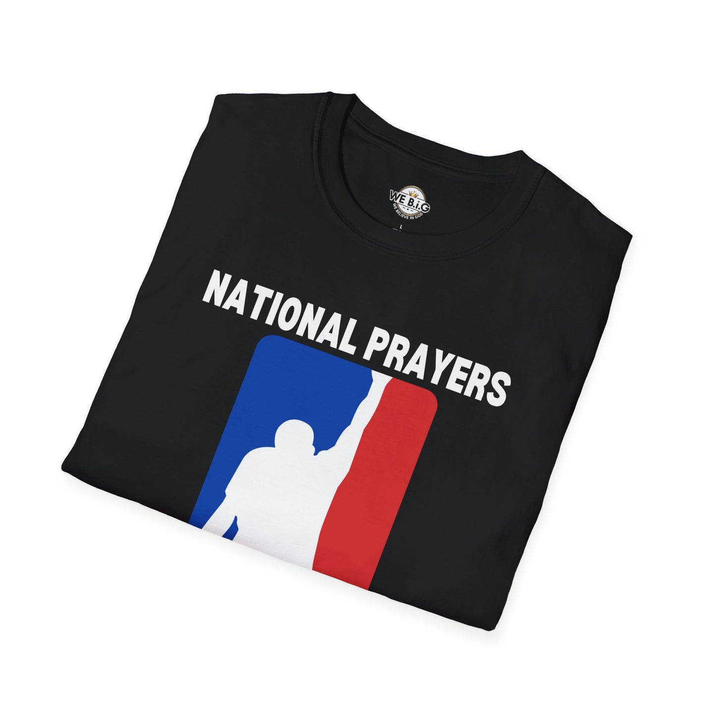National Prayers Association Graphic T-Shirt—Unisex Softstyle Tee - , Faith-Based Apparel, Religious Gift, Casual Wear, Spiritual Style