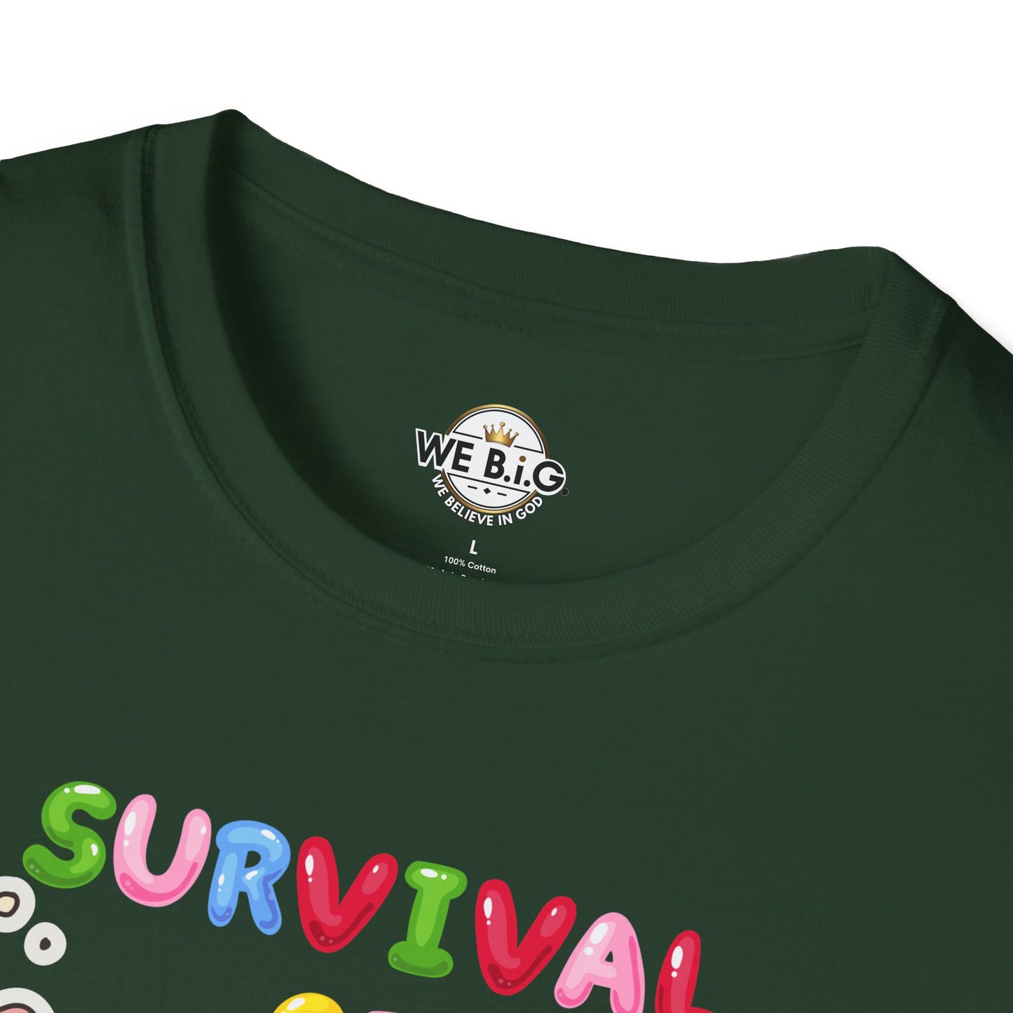 Survival of the Cutest T-Shirt, Cute Animal T-Shirt, Gift for Kids, Rainbow Shirt, Fun Graphic Tee, Spring Fashion