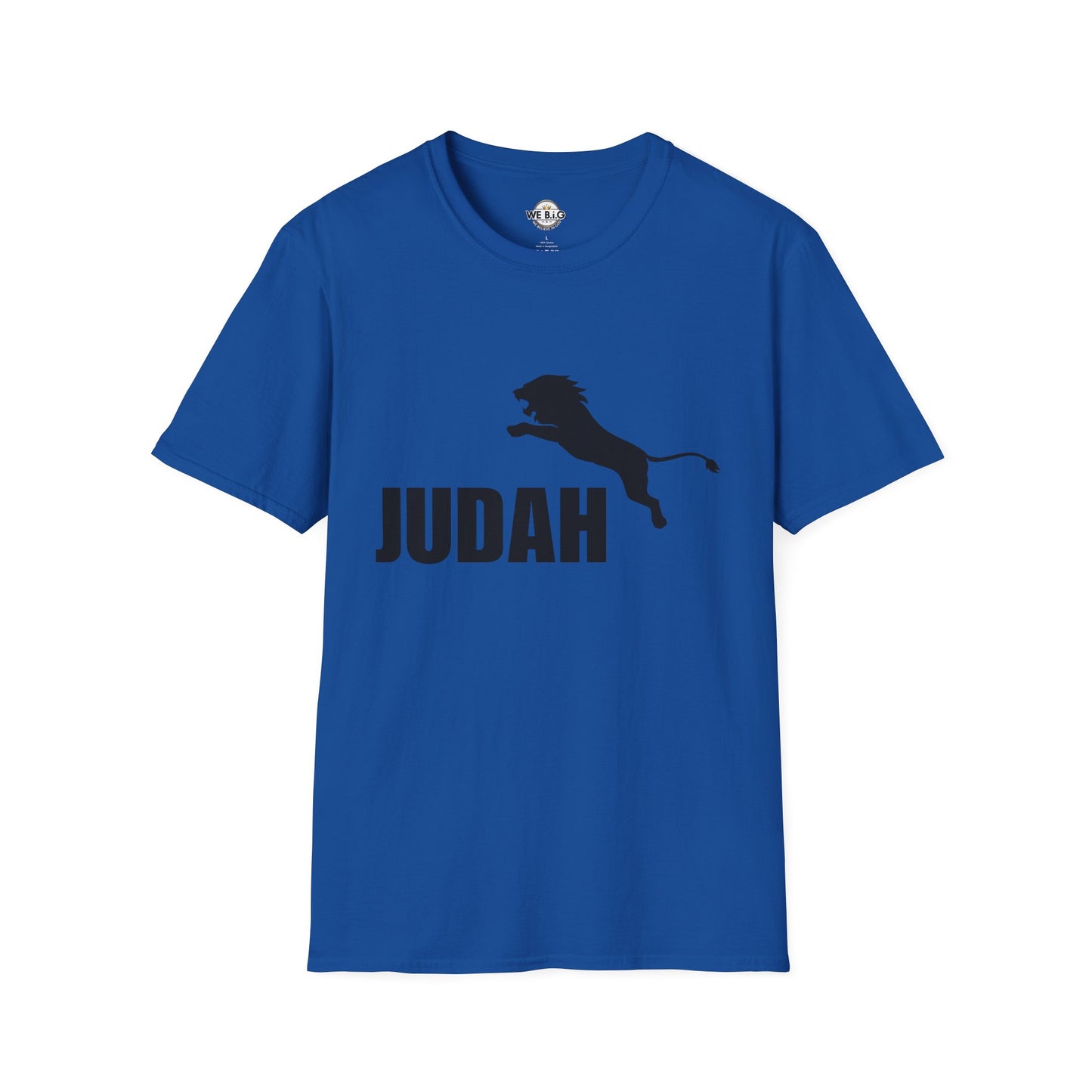Judah Lion Logo—Unisex T-Shirt, Softstyle Tee, Graphic Tee, Christian Apparel, Inspirational Shirt, Casual Wear
