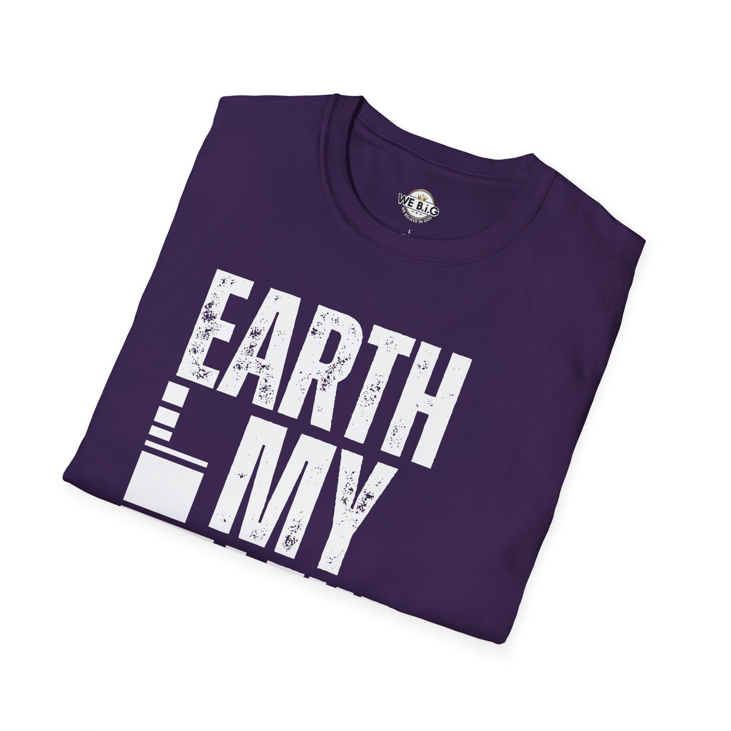 Earth My Turf Unisex T-Shirt | Eco-Friendly Apparel | Perfect for Nature Lovers, Earth Day, Casual Wear, Gift Idea, Sustainable Fashion