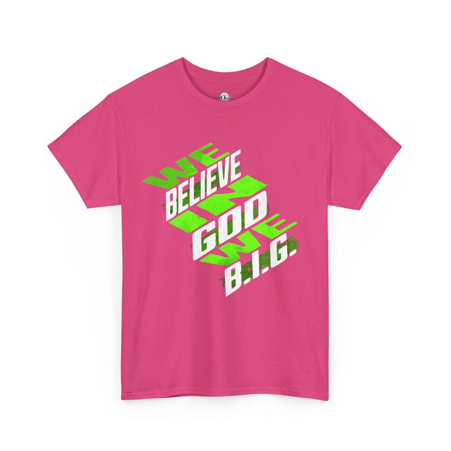 Faith-Inspired Heavy Cotton Tee, Unisex Motivational T-Shirt, Casual Faith Clothing, Inspirational Gift, Everyday Wear
