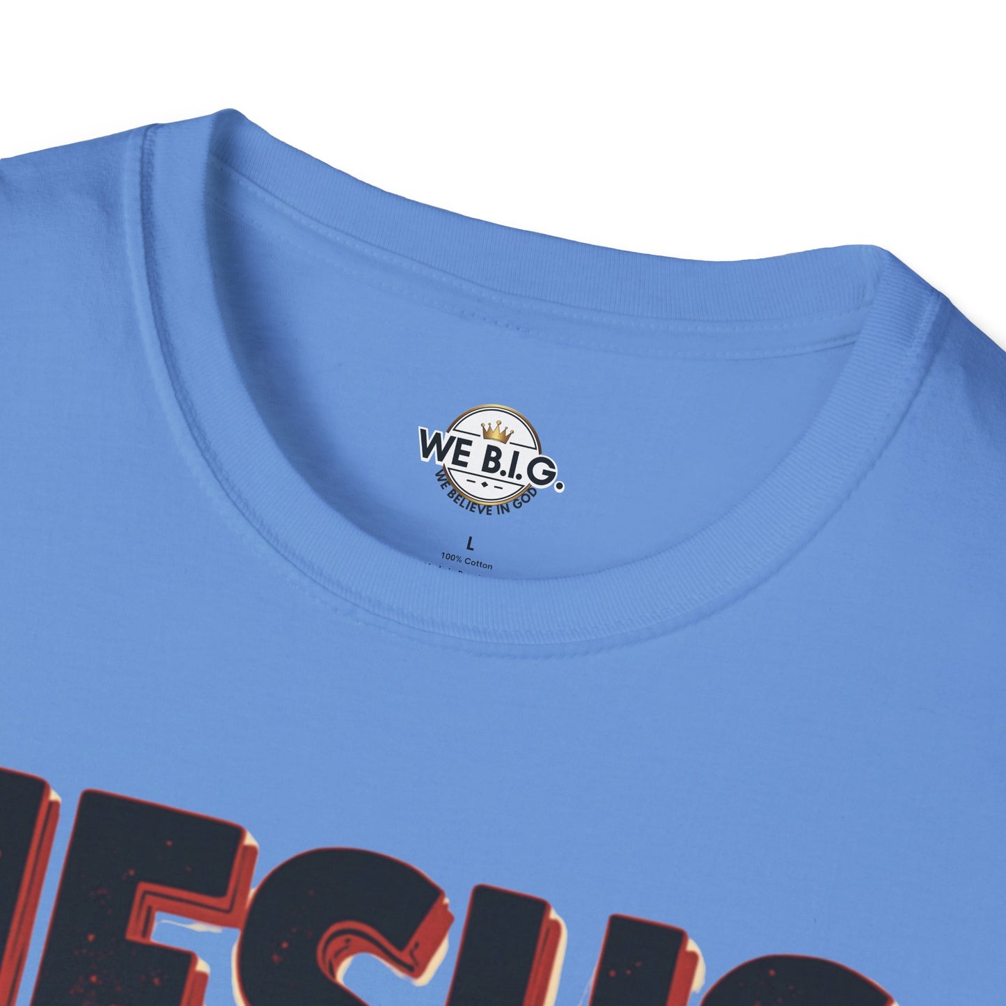 Jesus Took The Wheel Unisex Softstyle T-Shirt, Christian Apparel, Faith-Based Gift, Casual Wear, Unique Tee, Inspirational Shirt