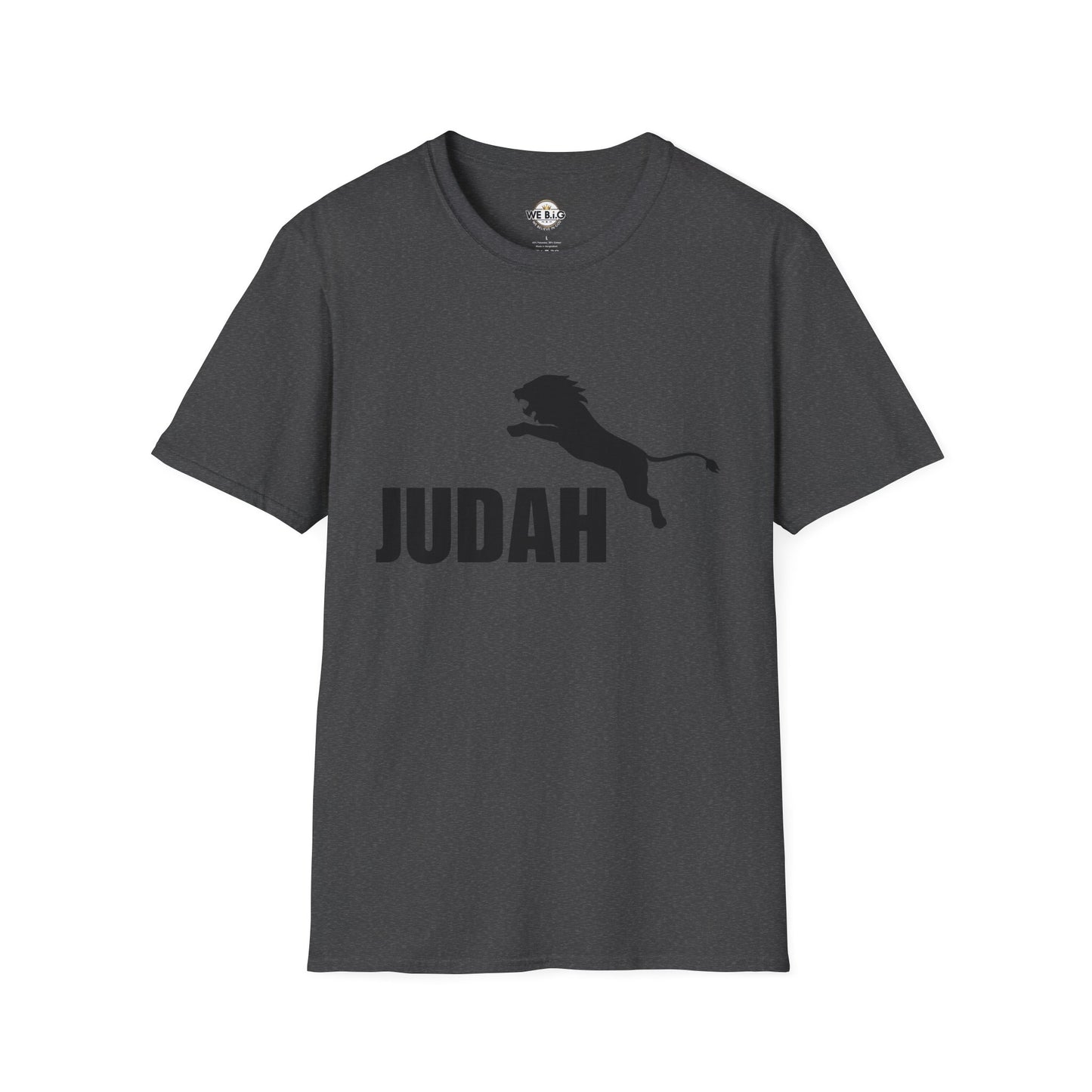 Judah Lion Logo—Unisex T-Shirt, Softstyle Tee, Graphic Tee, Christian Apparel, Inspirational Shirt, Casual Wear