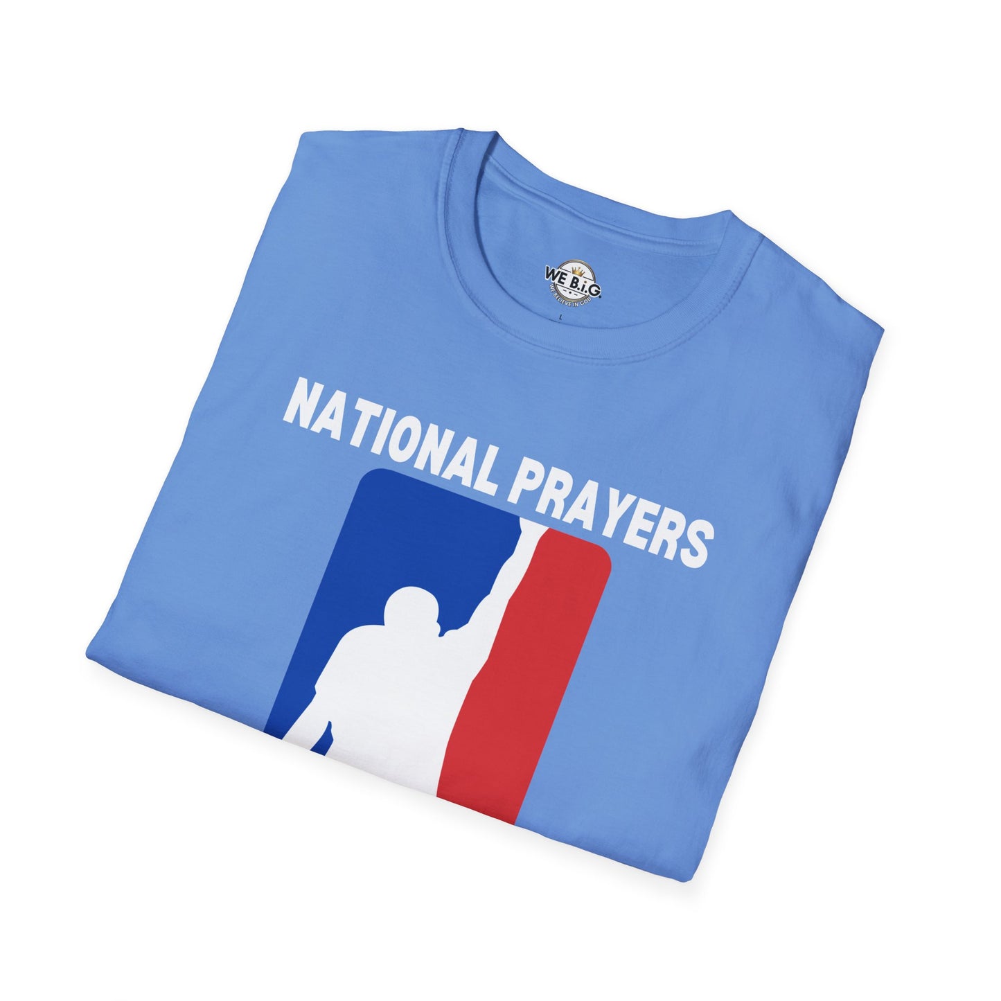 National Prayers Association Graphic T-Shirt—Unisex Softstyle Tee - , Faith-Based Apparel, Religious Gift, Casual Wear, Spiritual Style