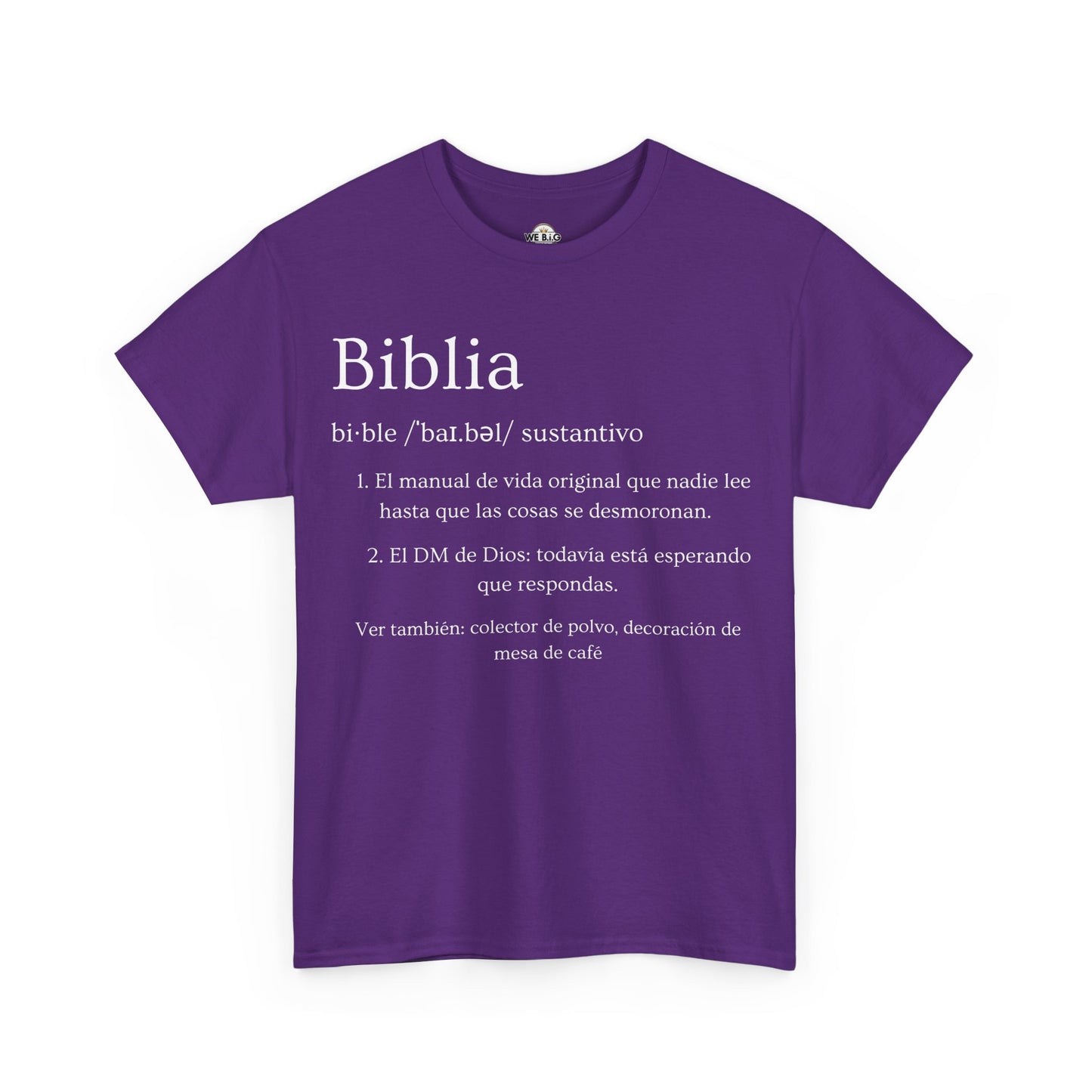 Biblia Definición—We B.i.G.