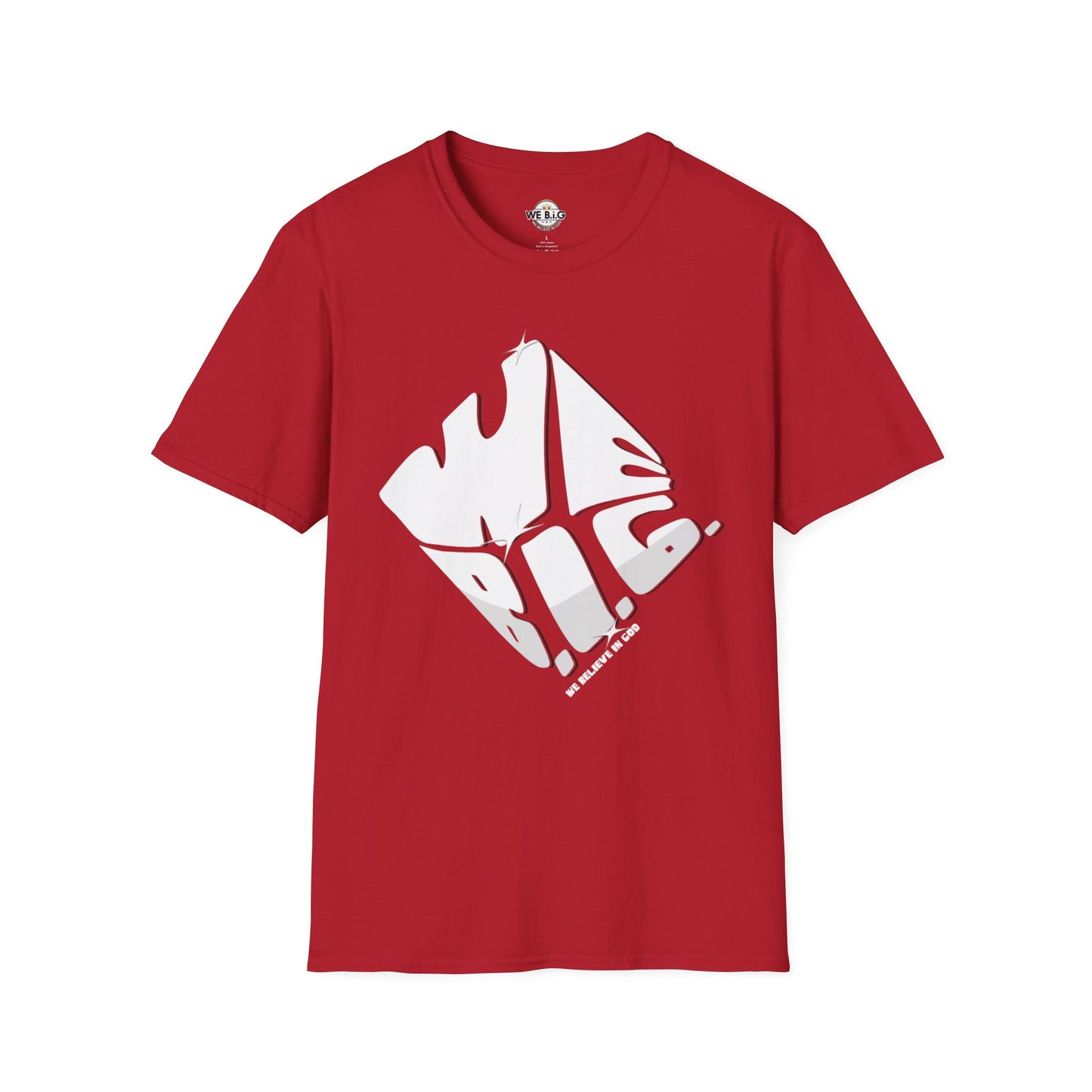 Bold "We B.i.G." Statement Unisex T-Shirt, Graphic Tee, Casual Wear, Streetwear, Gift for Him/Her, Everyday Style, Fashion Statement