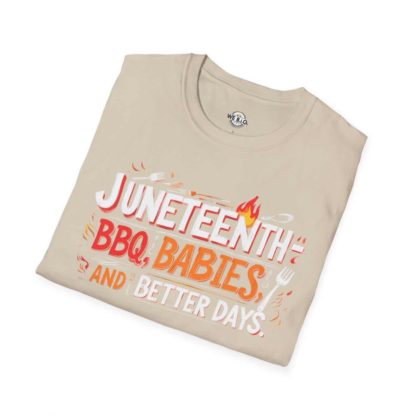 Juneteenth Celebration T-Shirt, Unisex BBQ Tee, Black Casual Wear, Affirmation Shirt, Comfortable Everyday Style