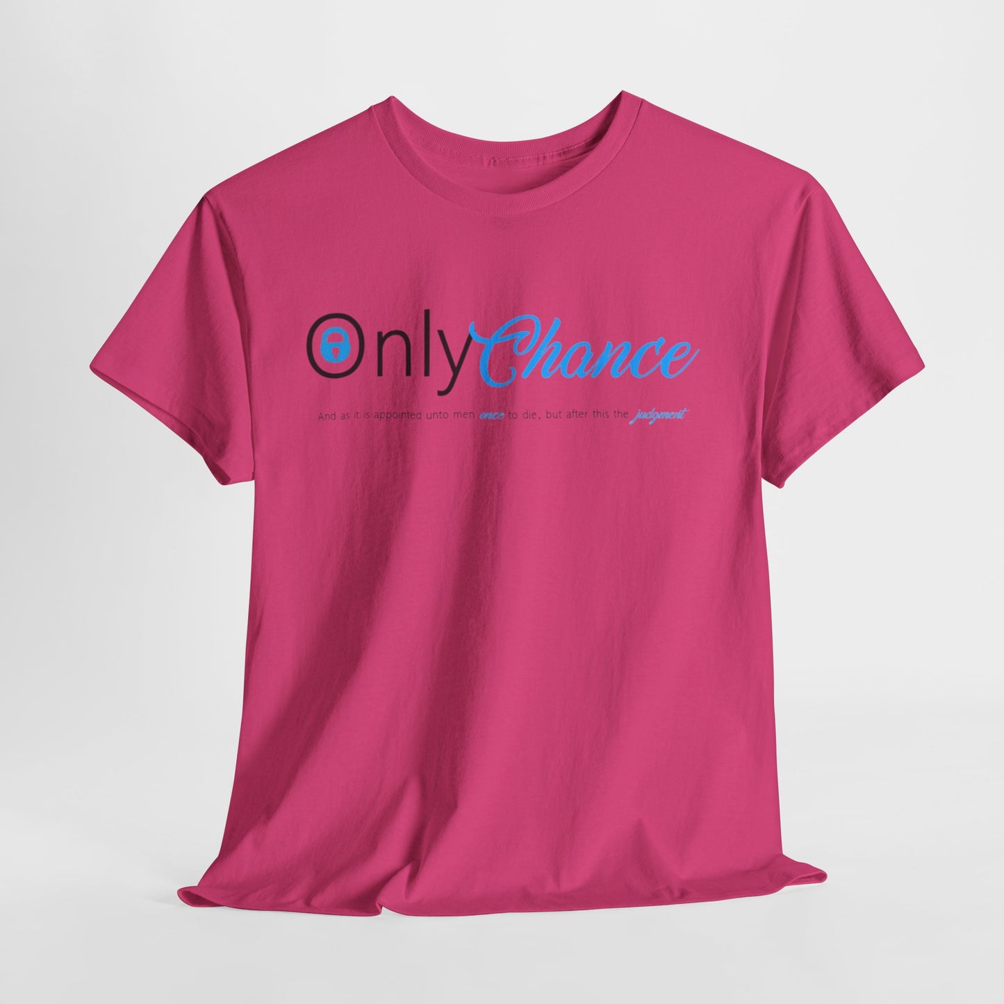 Only Chance (Hebrew 9:27) Shirt