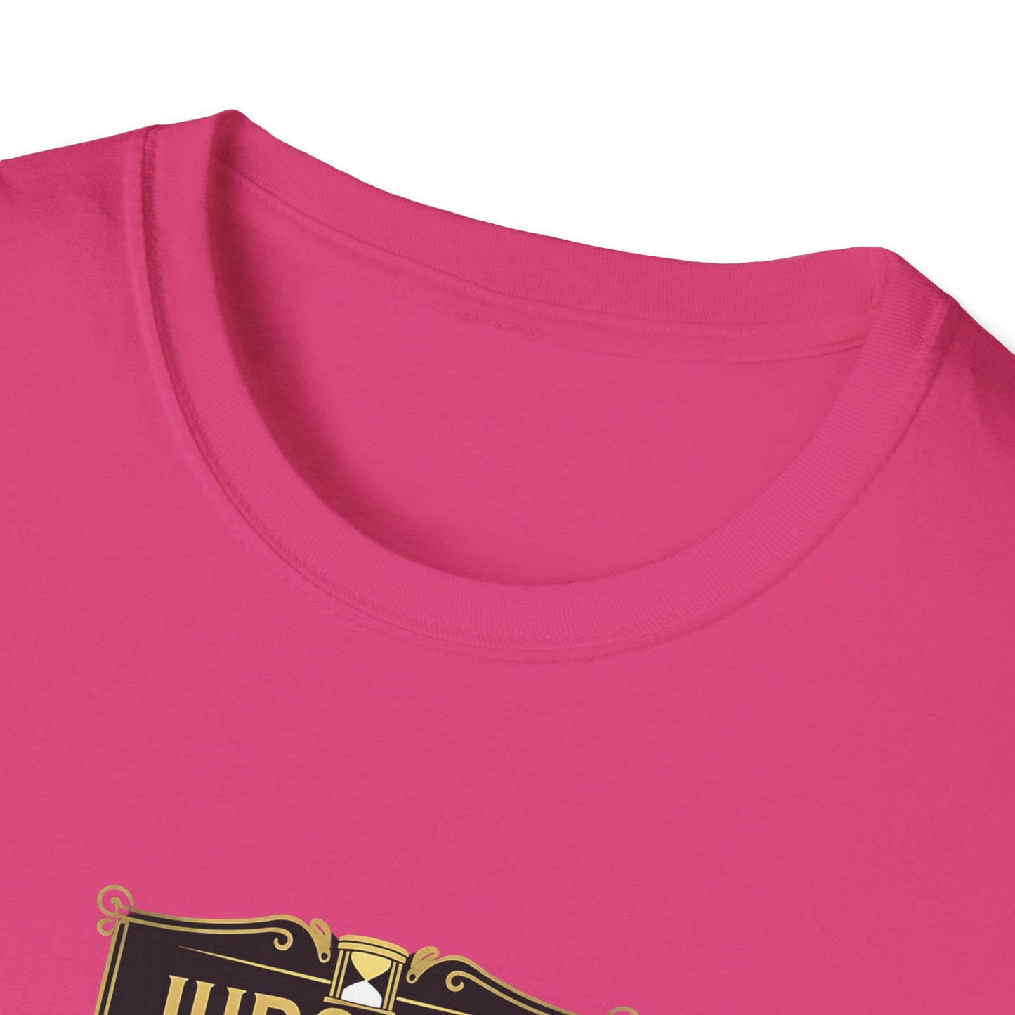 Graphic T-Shirt: Judge Me When You're Perfect, I'll Wait Black Badge
