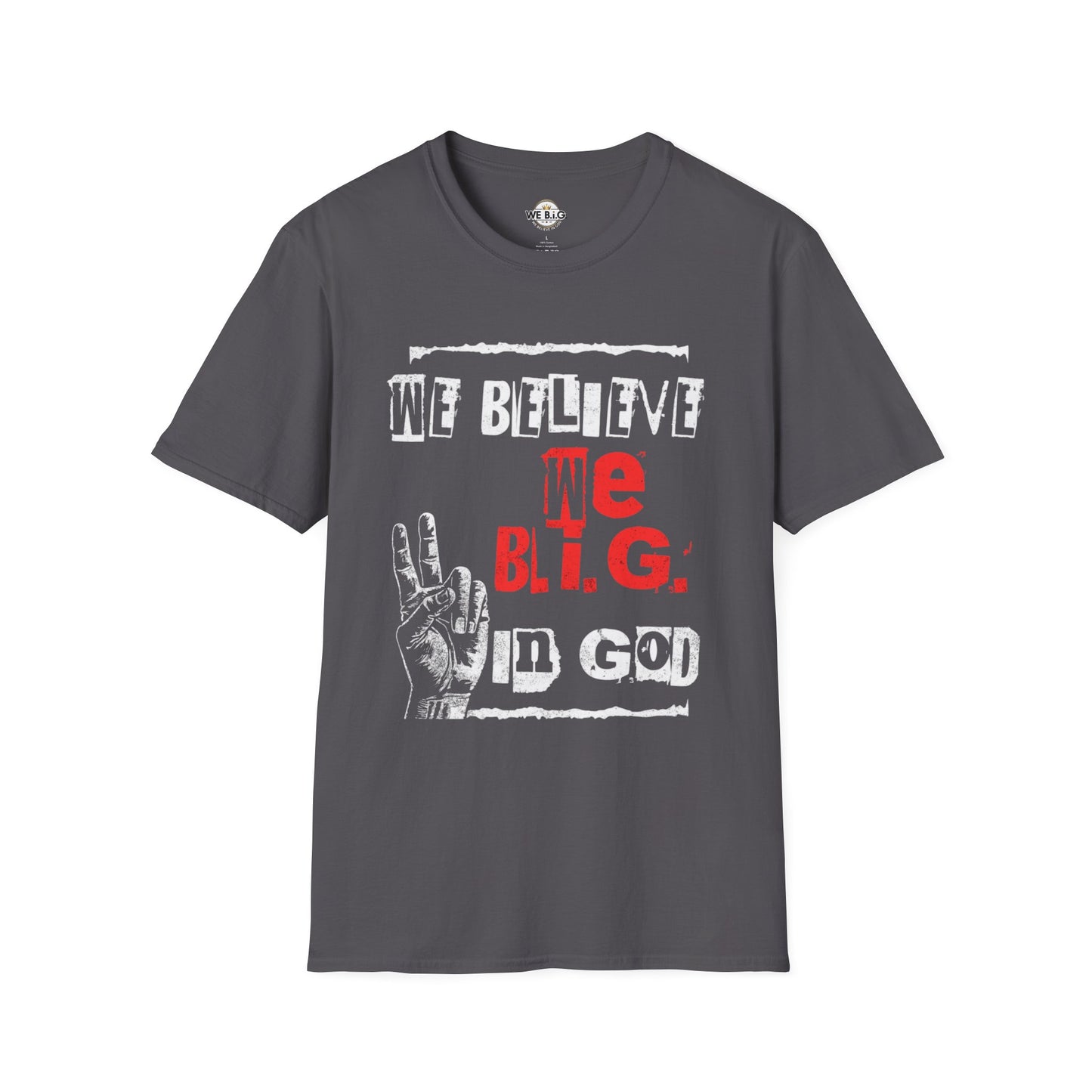 Faith-Inspired Graphic Tee, Unisex T-Shirt for Music Lovers, Gift for Friends, Inspirational Apparel, Peace Sign Shirt