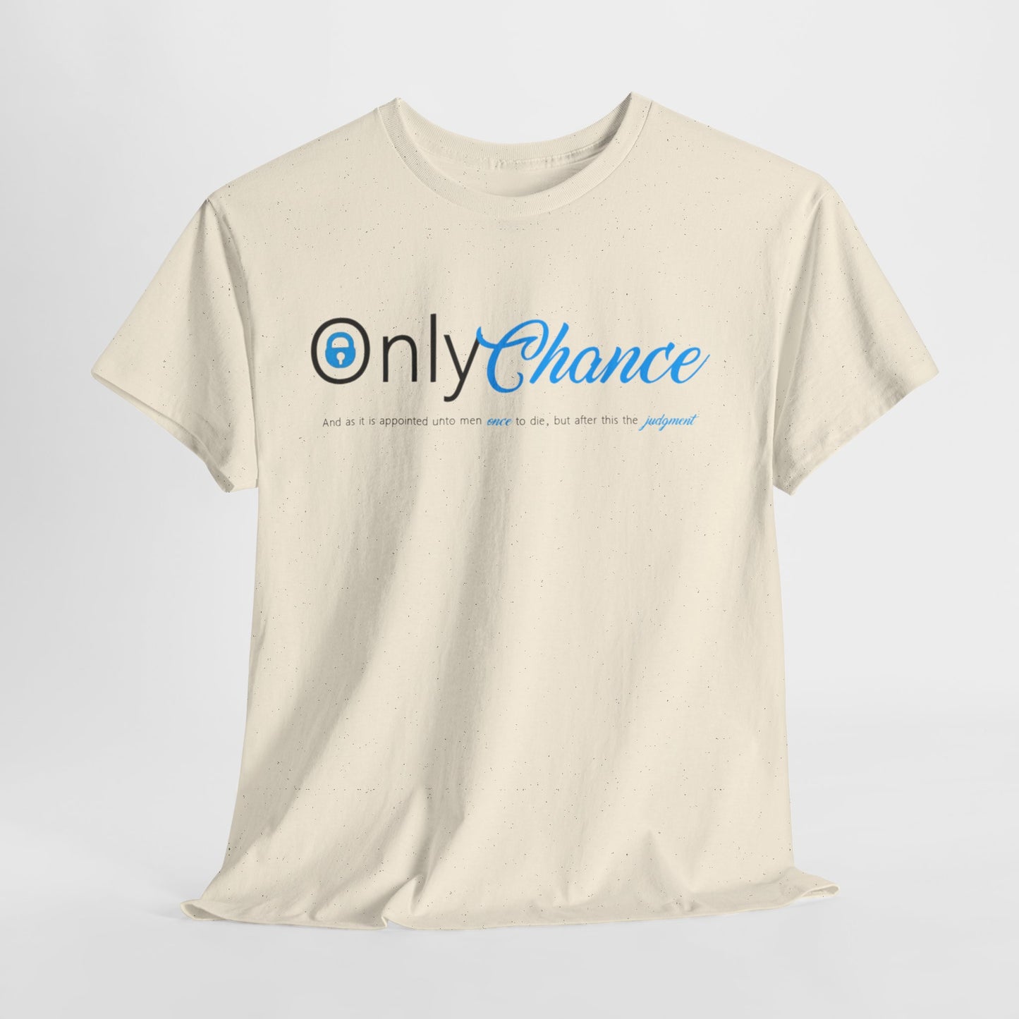 Only Chance (Hebrew 9:27) Shirt