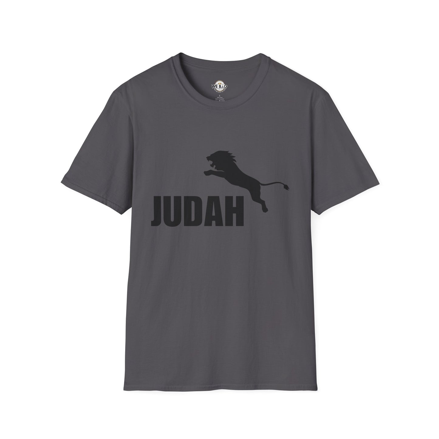 Judah Lion Logo—Unisex T-Shirt, Softstyle Tee, Graphic Tee, Christian Apparel, Inspirational Shirt, Casual Wear