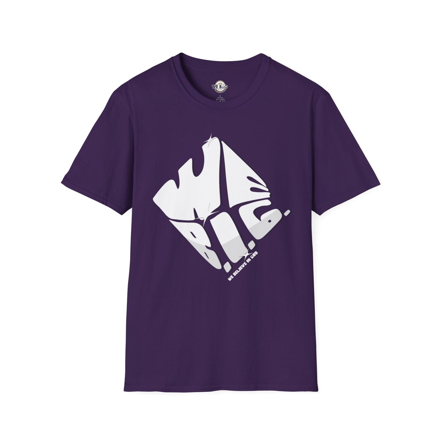 Bold "We B.i.G." Statement Unisex T-Shirt, Graphic Tee, Casual Wear, Streetwear, Gift for Him/Her, Everyday Style, Fashion Statement