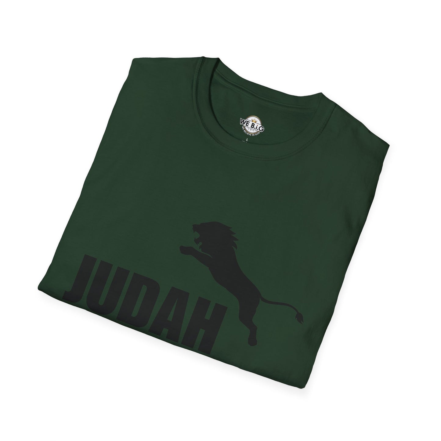 Judah Lion Logo—Unisex T-Shirt, Softstyle Tee, Graphic Tee, Christian Apparel, Inspirational Shirt, Casual Wear