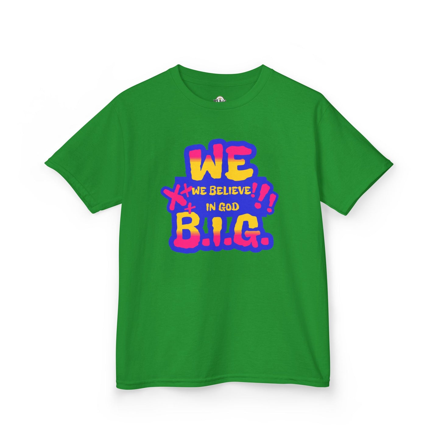 We B.i.G. — Colorful Kids Spiritual Tee - Motivational, Children’s Gift, Sunday School, Praise, Inspirational, Kid's Wear
