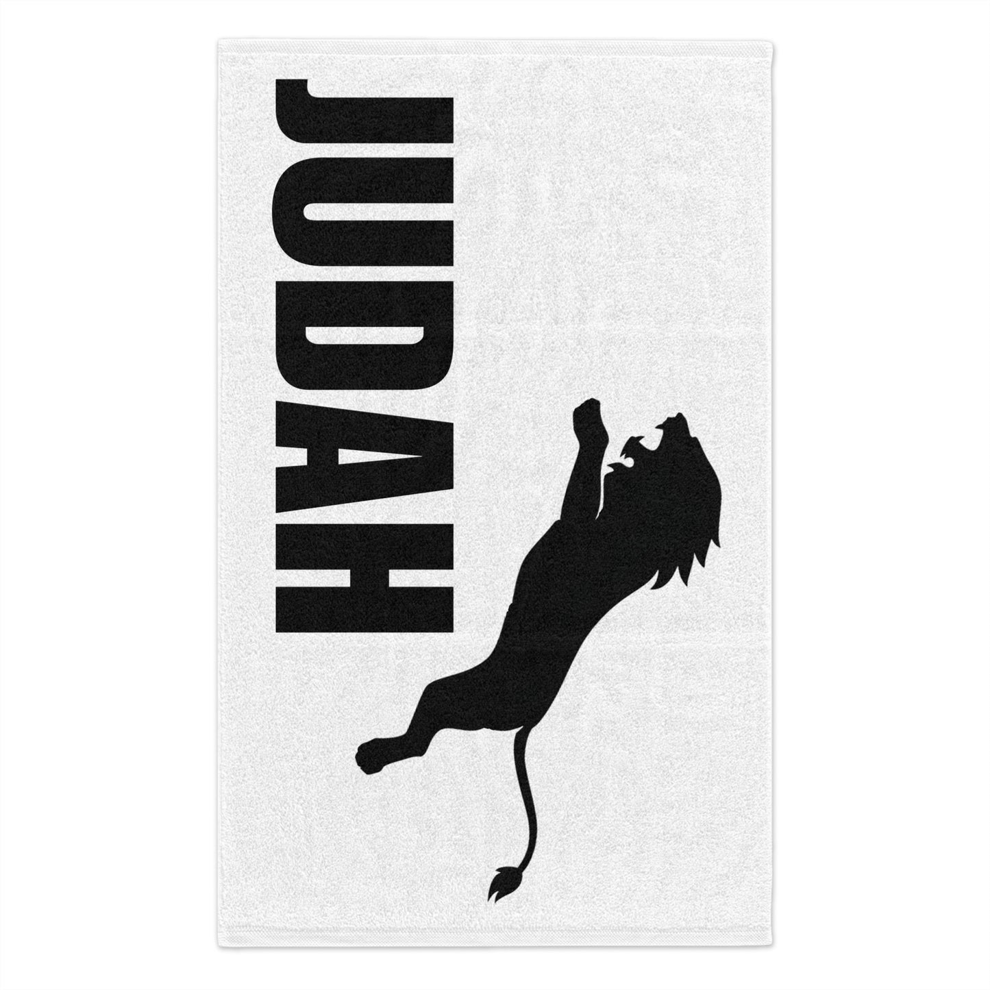Judah Rally Towel - Motivational Sports Towel, Perfect for Game Days, Tailgating, Gifts for Fans, Gym Workout, Unique Home Decor