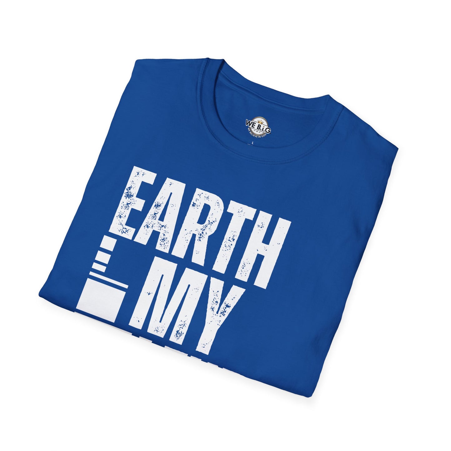 Earth My Turf Unisex T-Shirt | Eco-Friendly Apparel | Perfect for Nature Lovers, Earth Day, Casual Wear, Gift Idea, Sustainable Fashion