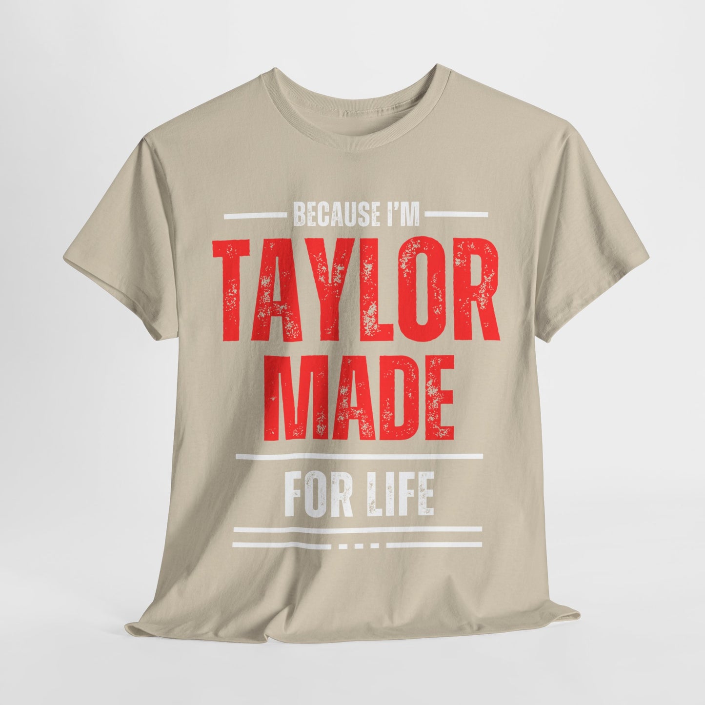Taylor Made Rustic Red—Custom Tee