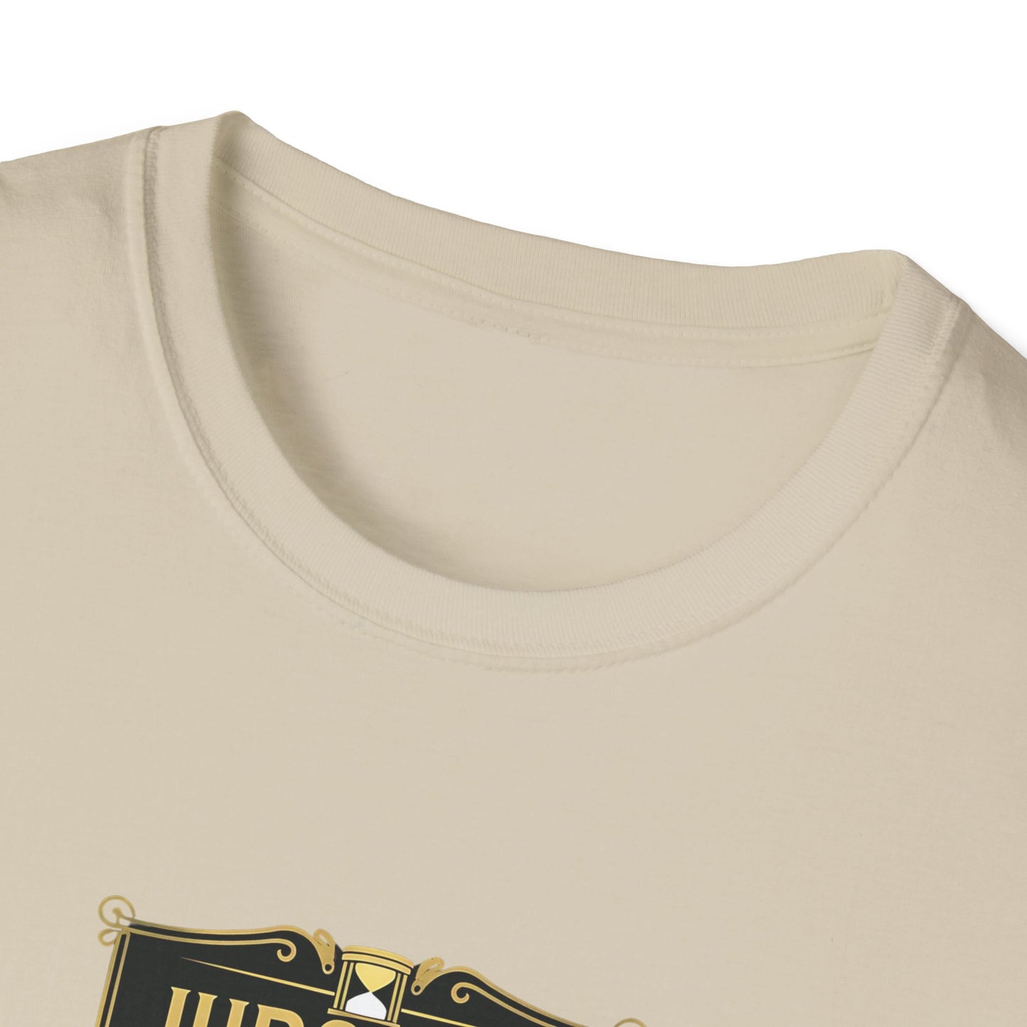 Graphic T-Shirt: Judge Me When You're Perfect, I'll Wait Black Badge