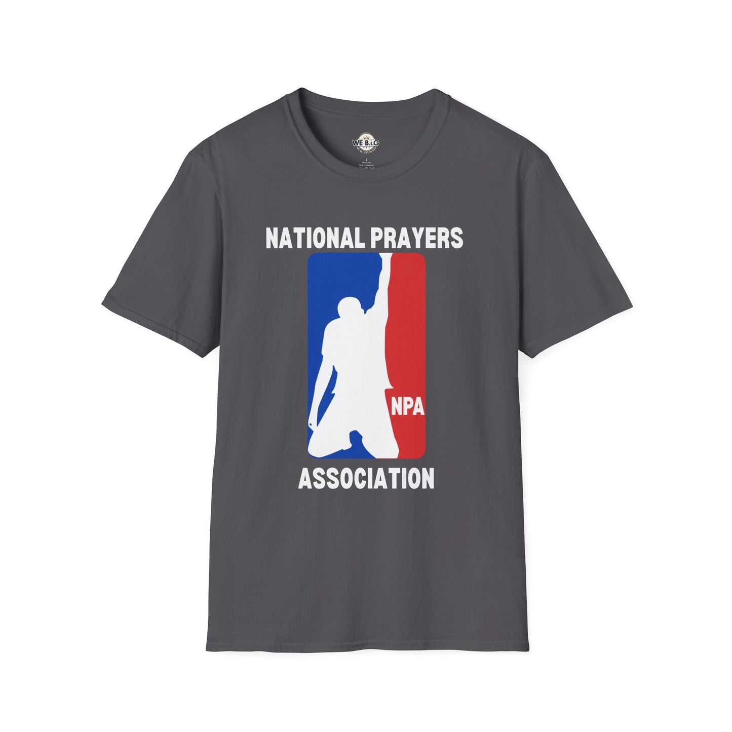 National Prayers Association Graphic T-Shirt—Unisex Softstyle Tee - , Faith-Based Apparel, Religious Gift, Casual Wear, Spiritual Style